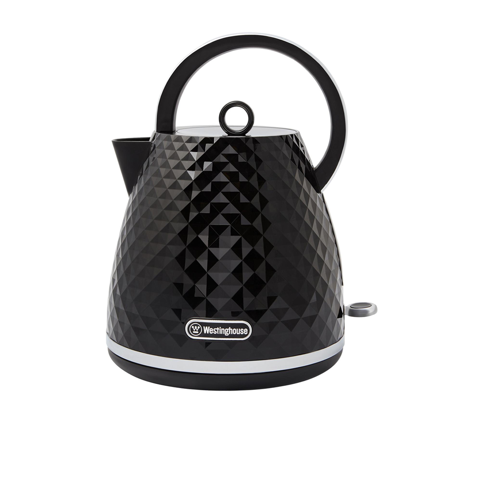 Westinghouse Kettle and Toaster Pack Black - Diamond Pattern Image 3