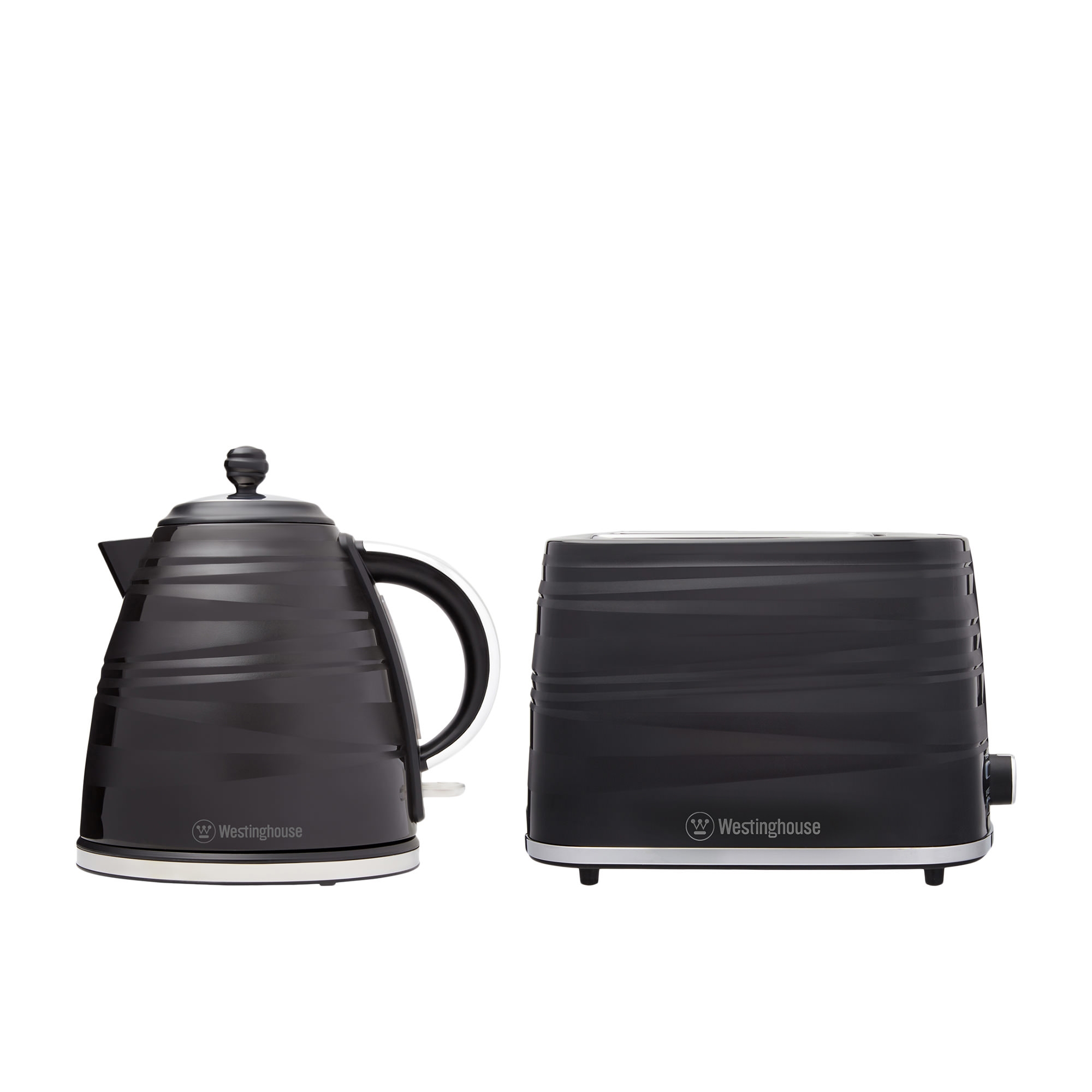 Westinghouse Kettle and Toaster Pack Black Image 1