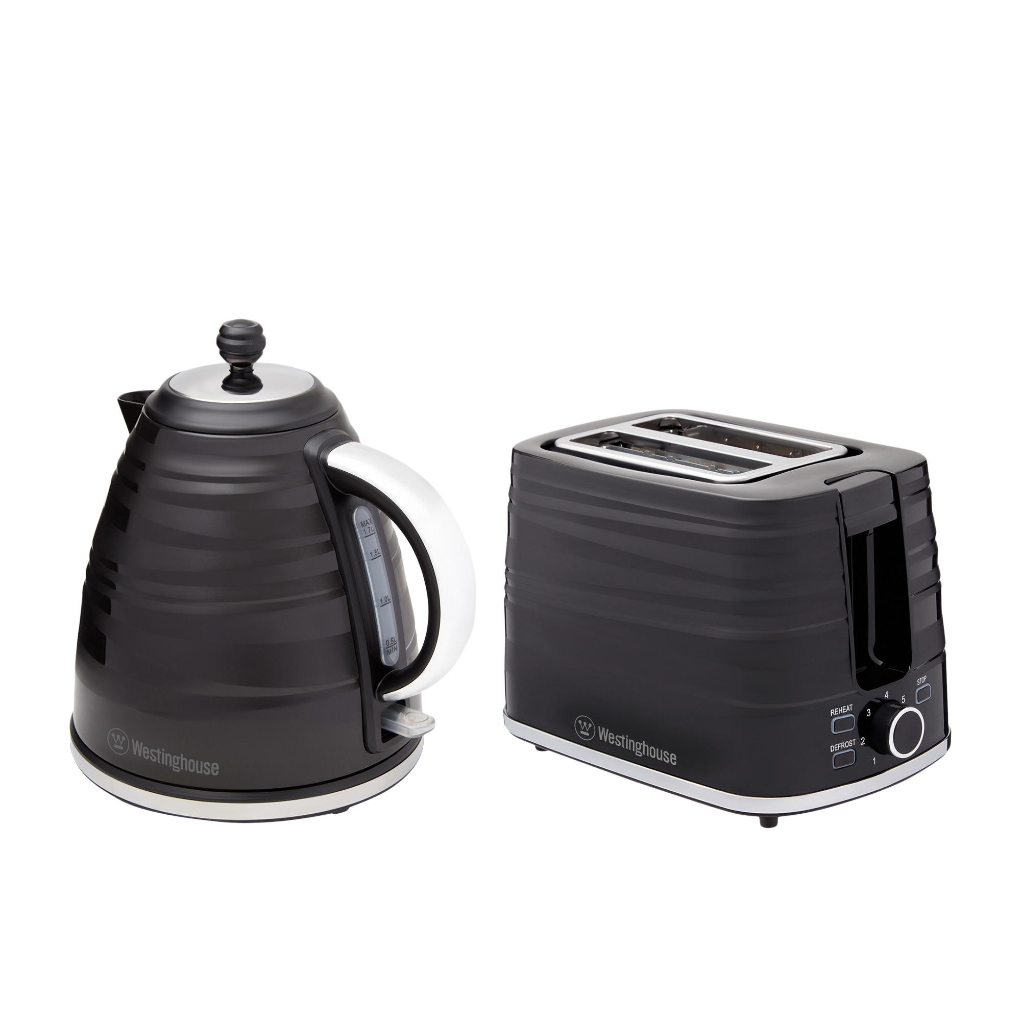 Westinghouse Kettle and Toaster Pack Black Image 5