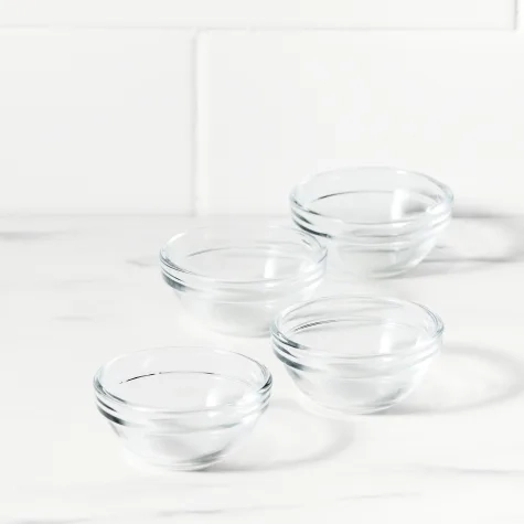 Kitchen Pro Mixwell Tempered Glass Sauce Bowl Set 4pc Image 1