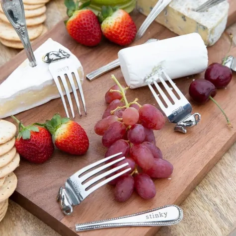 J.Elliot Home Ched Cheese Board and Marker Set 6pc Image 2