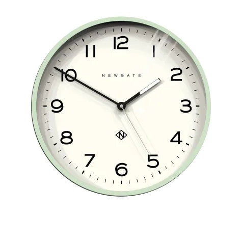 Newgate Number Three Echo Wall Clock Silicone 37.5cm Neo Mint Image 1