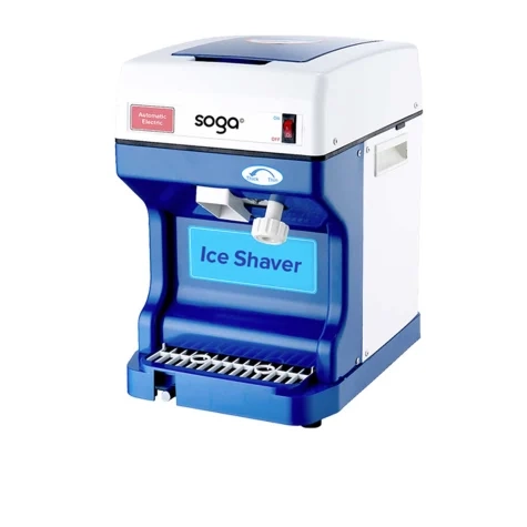 Soga Commercial Ice Shaver 120 kg h Blue Image 1