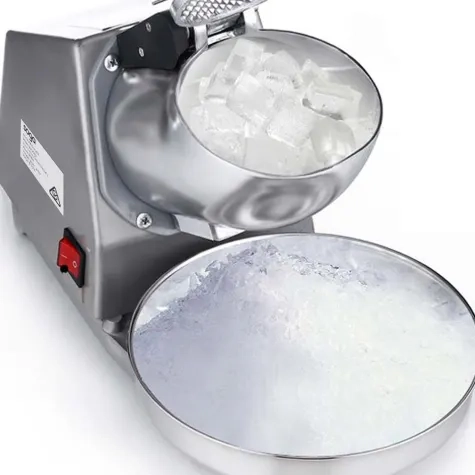 Soga Commercial Ice Shaver 65kg h Silver Image 2