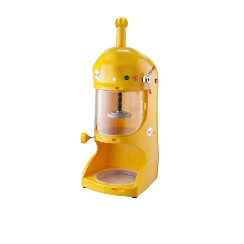 Soga Commercial Ice Shaver 90kg h Yellow Image 1