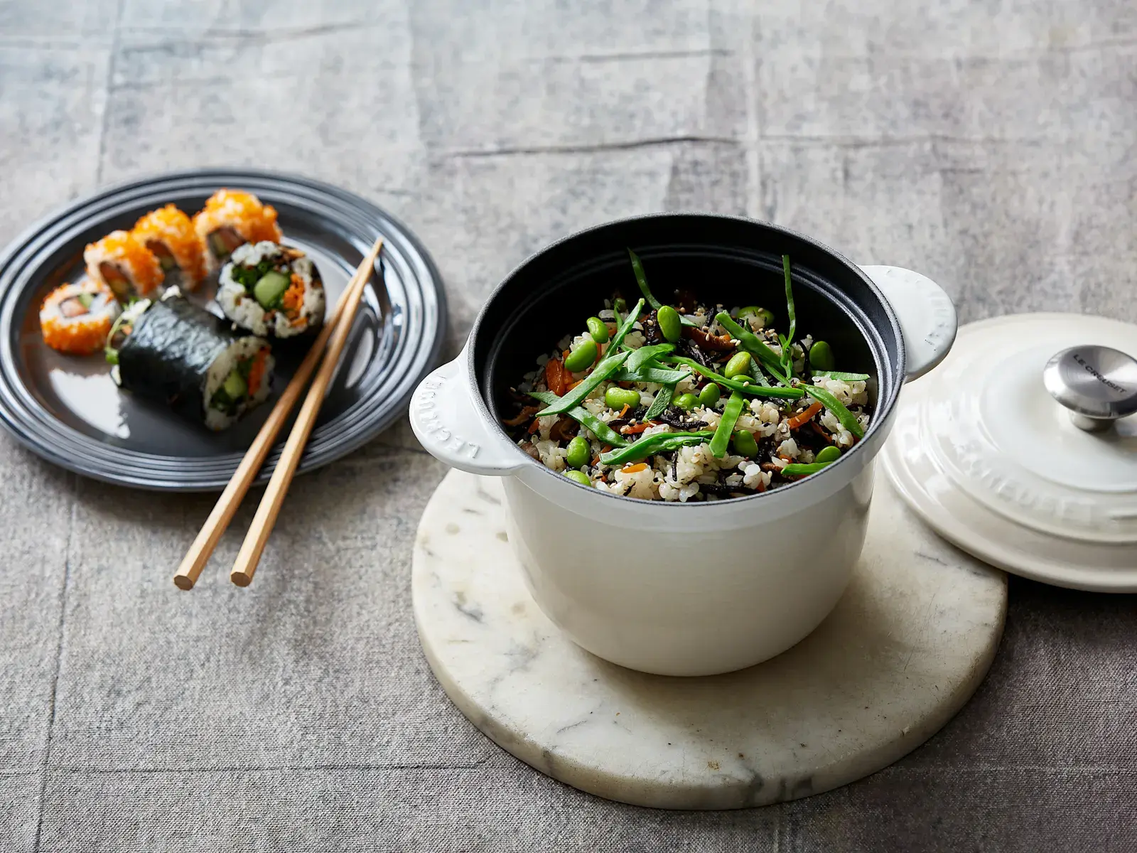 Le Creuset cast iron saucepans and cocottes