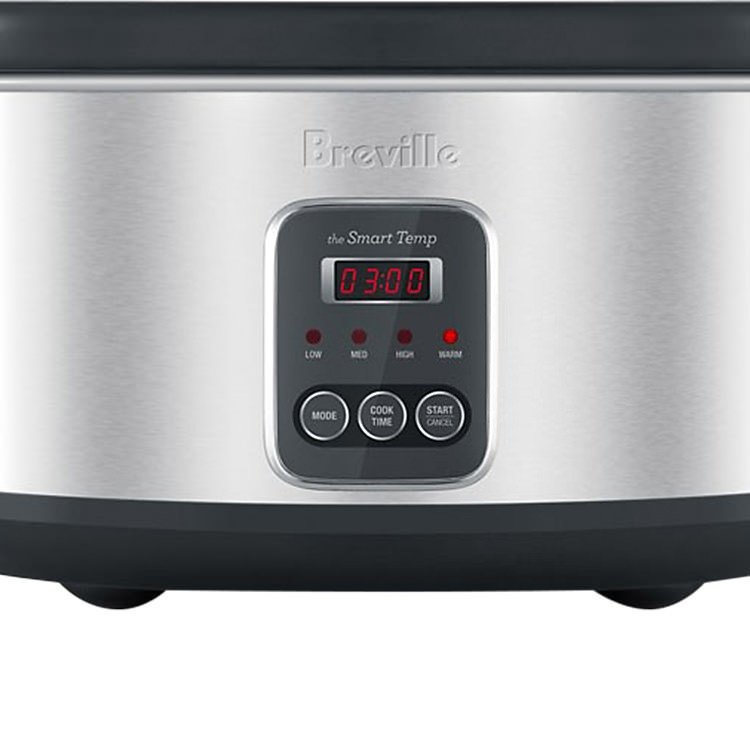 Breville The Smart Temp Cooker Brushed Stainless Steel Image 2