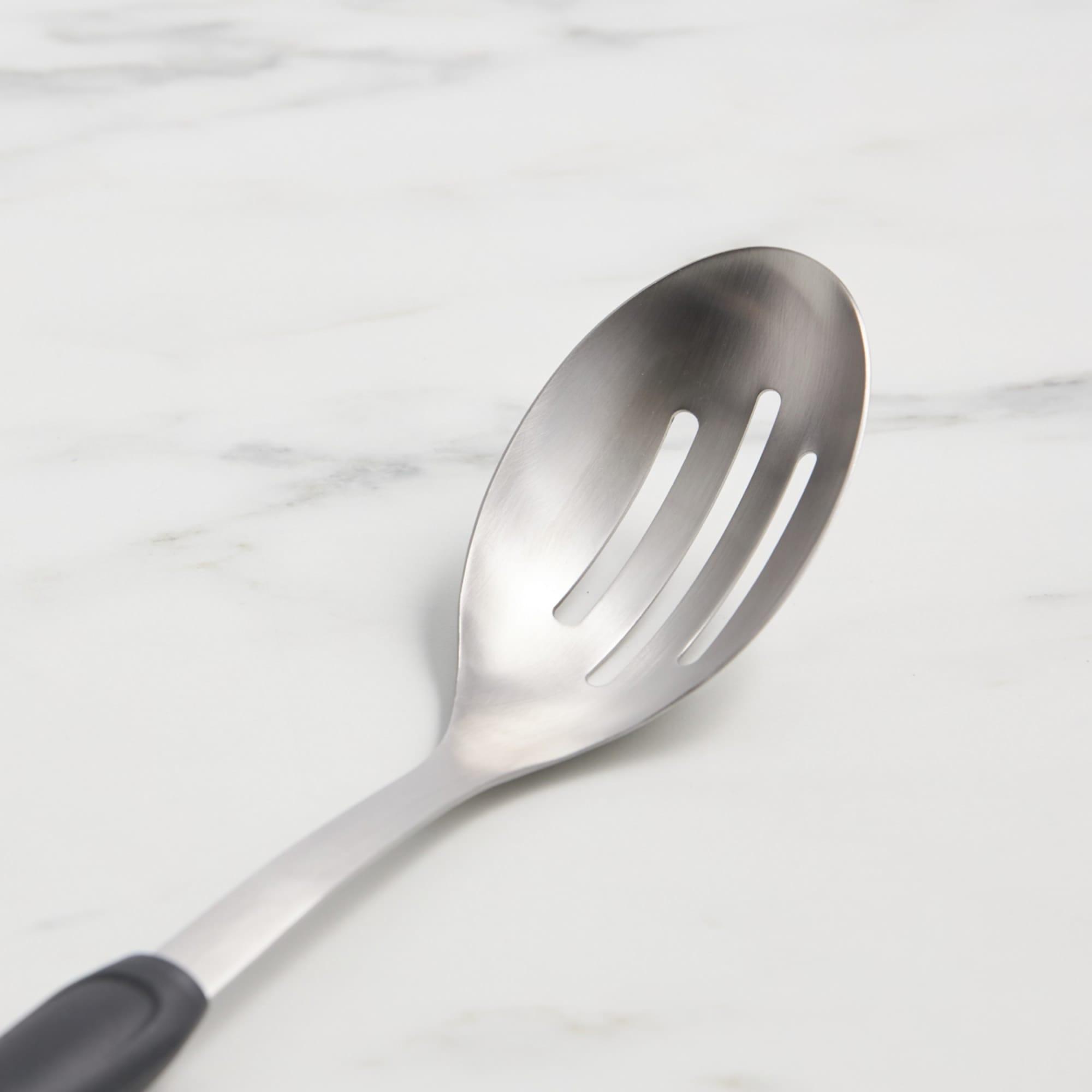 Kitchen Pro Ergo Stainless Steel Slotted Spoon Image 3