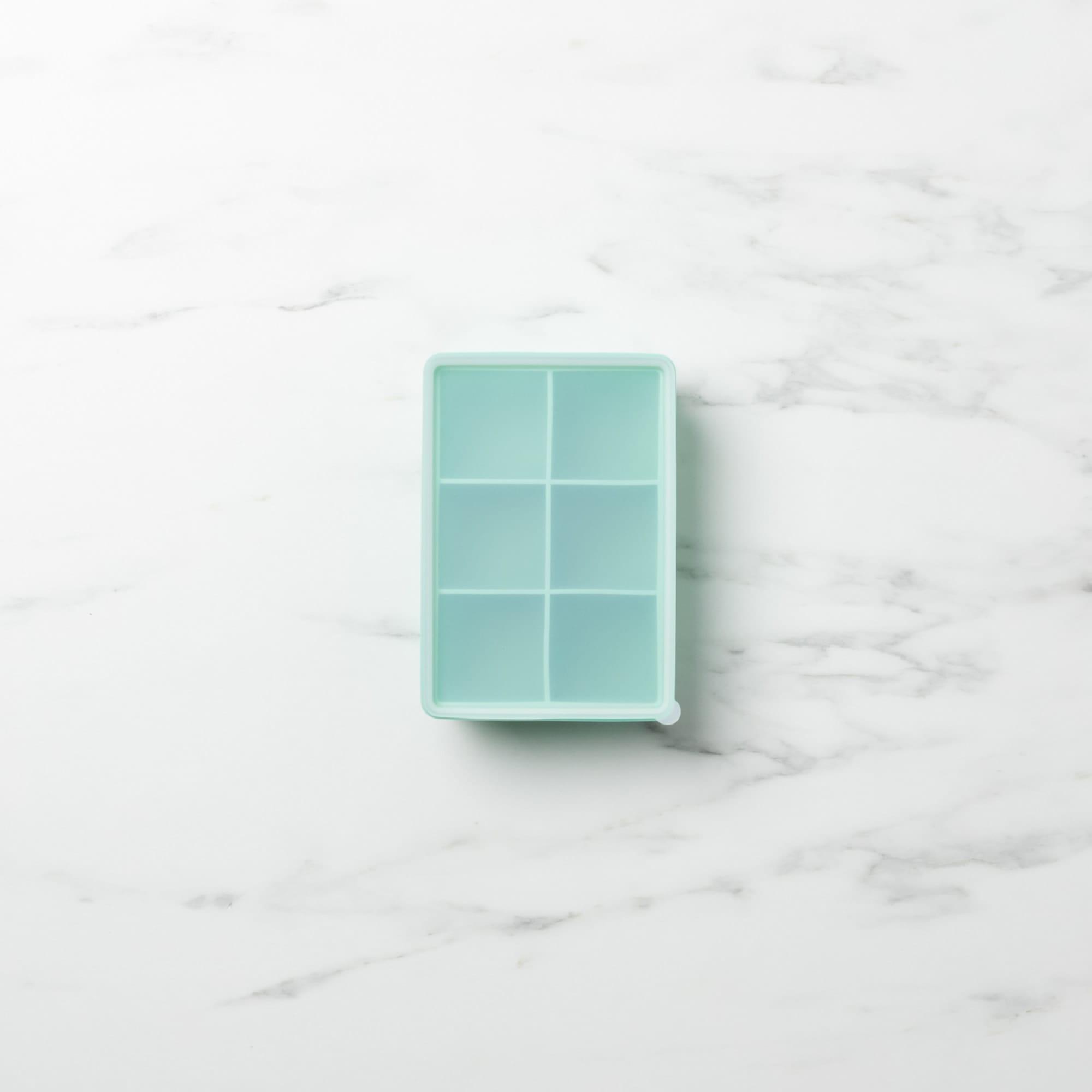 Kitchen Pro Kool 6 Cube Jumbo Silicone Ice Tray with Lid Image 6