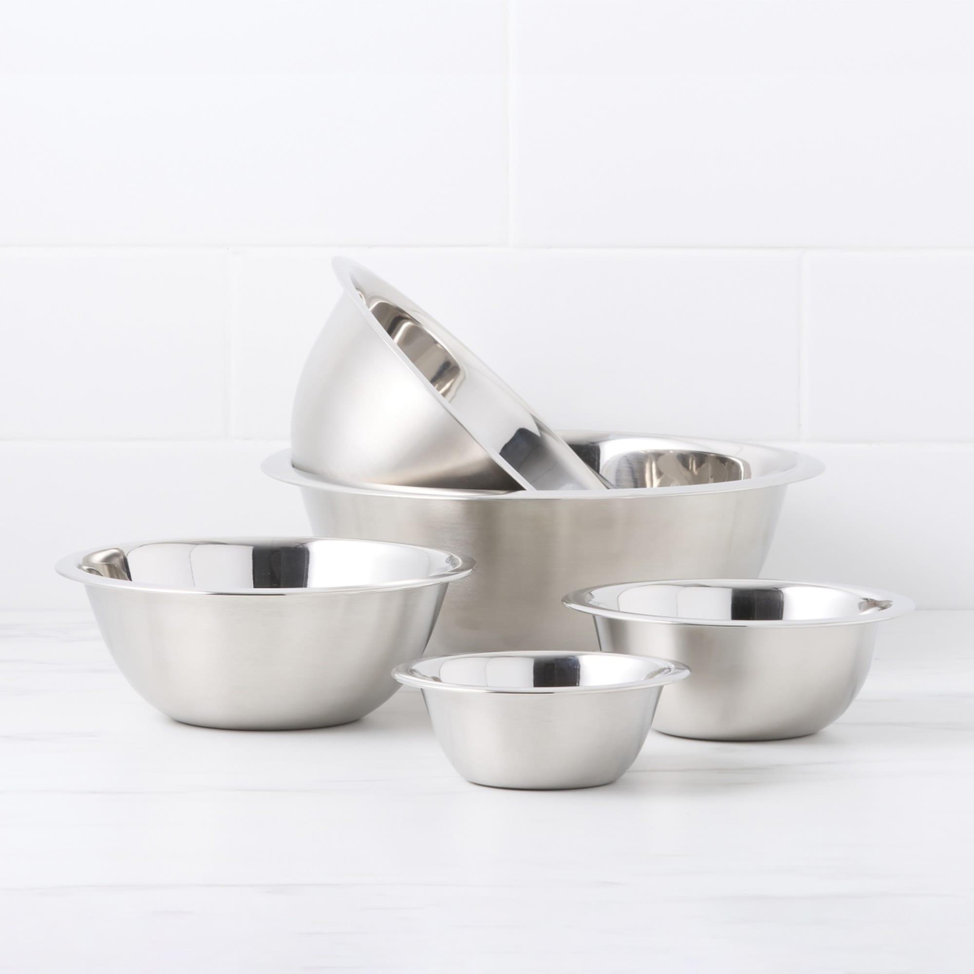 Kitchen Pro Mixwell Stainless Steel Mixing Bowl Set 5pc Image 1