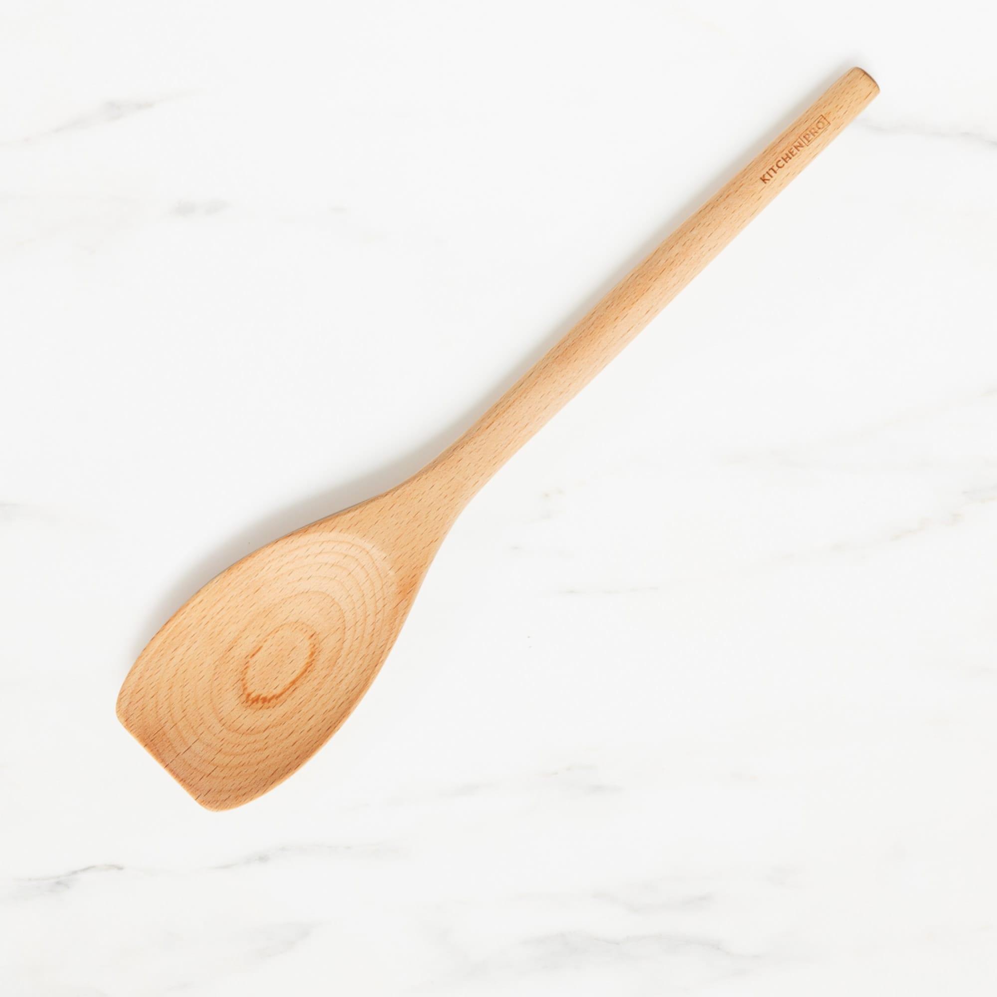 Kitchen Pro Oslo Beechwood Spatula Spoon Image 1