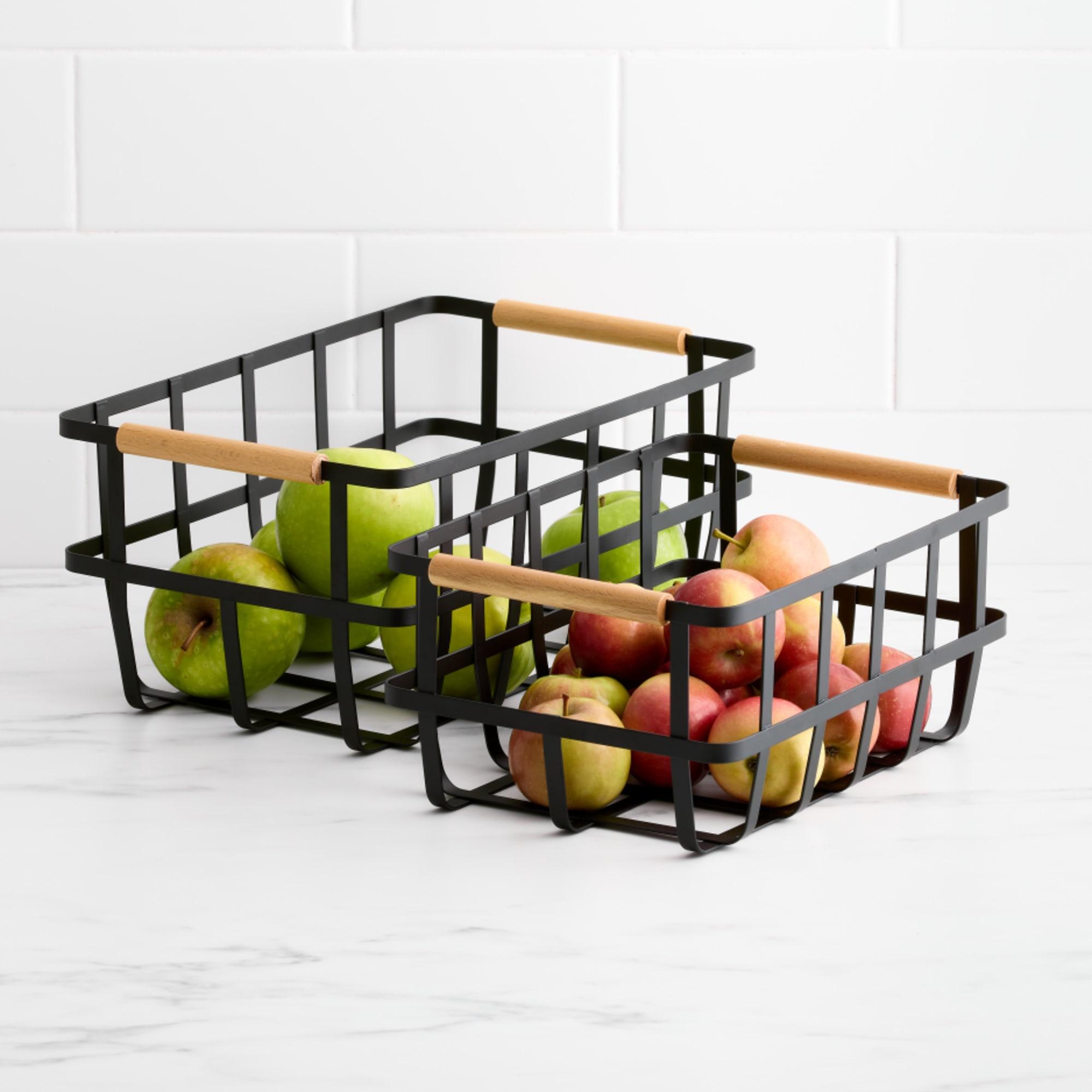 Kitchen Pro Tidy Basket Set 2pc Black Image 4
