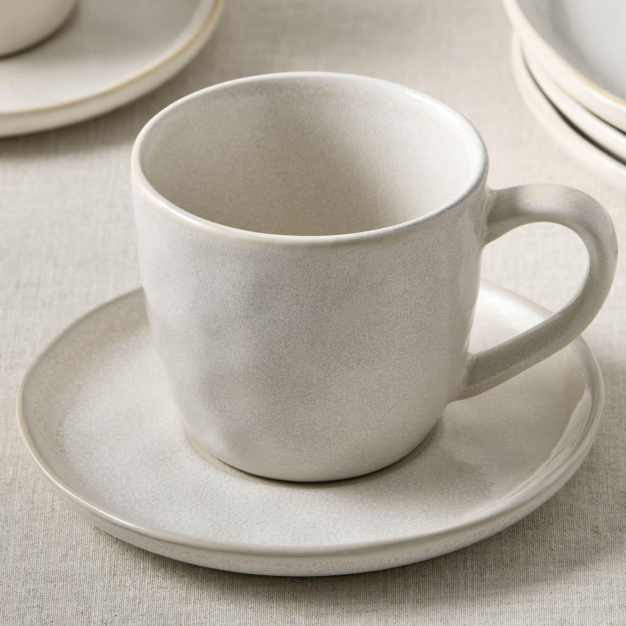 Salisbury & Co Baltic Cup and Saucer 280ml White Image 3