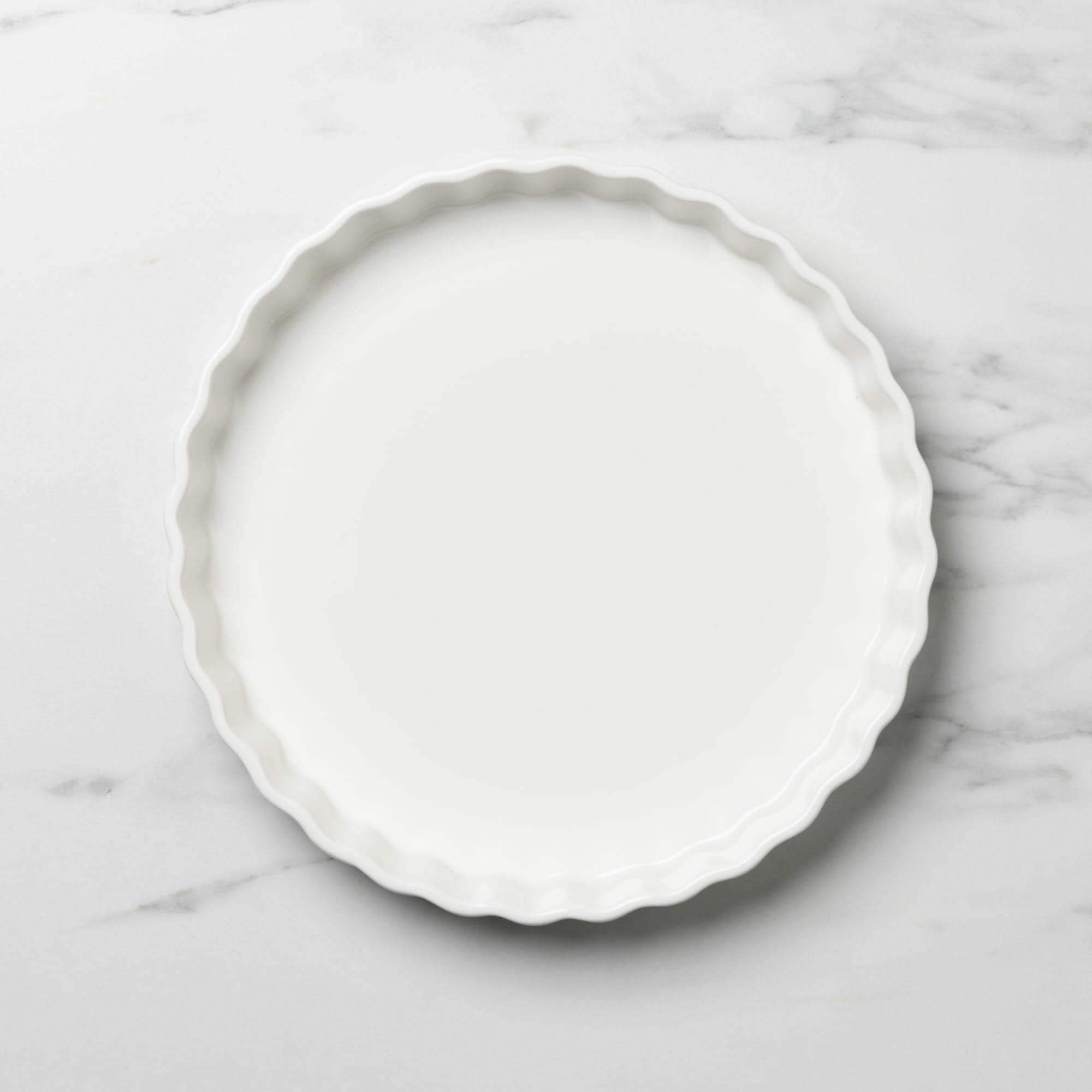 Salisbury & Co Classic Quiche Dish 27cm White Image 5
