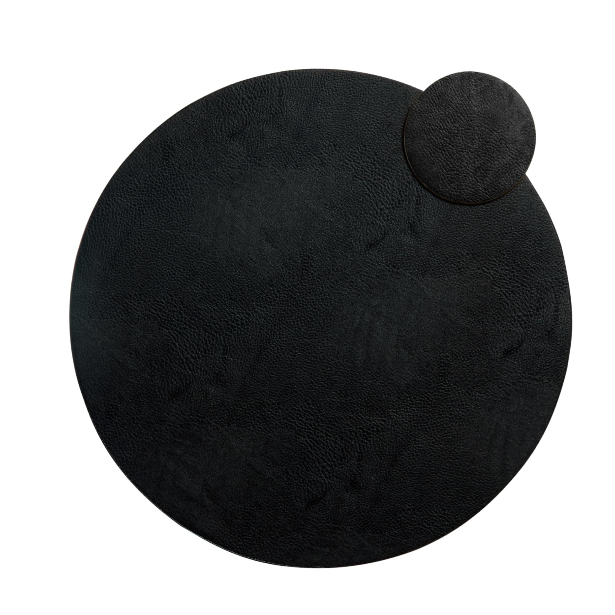 Salisbury & Co Siena Round Placemat 38cm Black Image 5