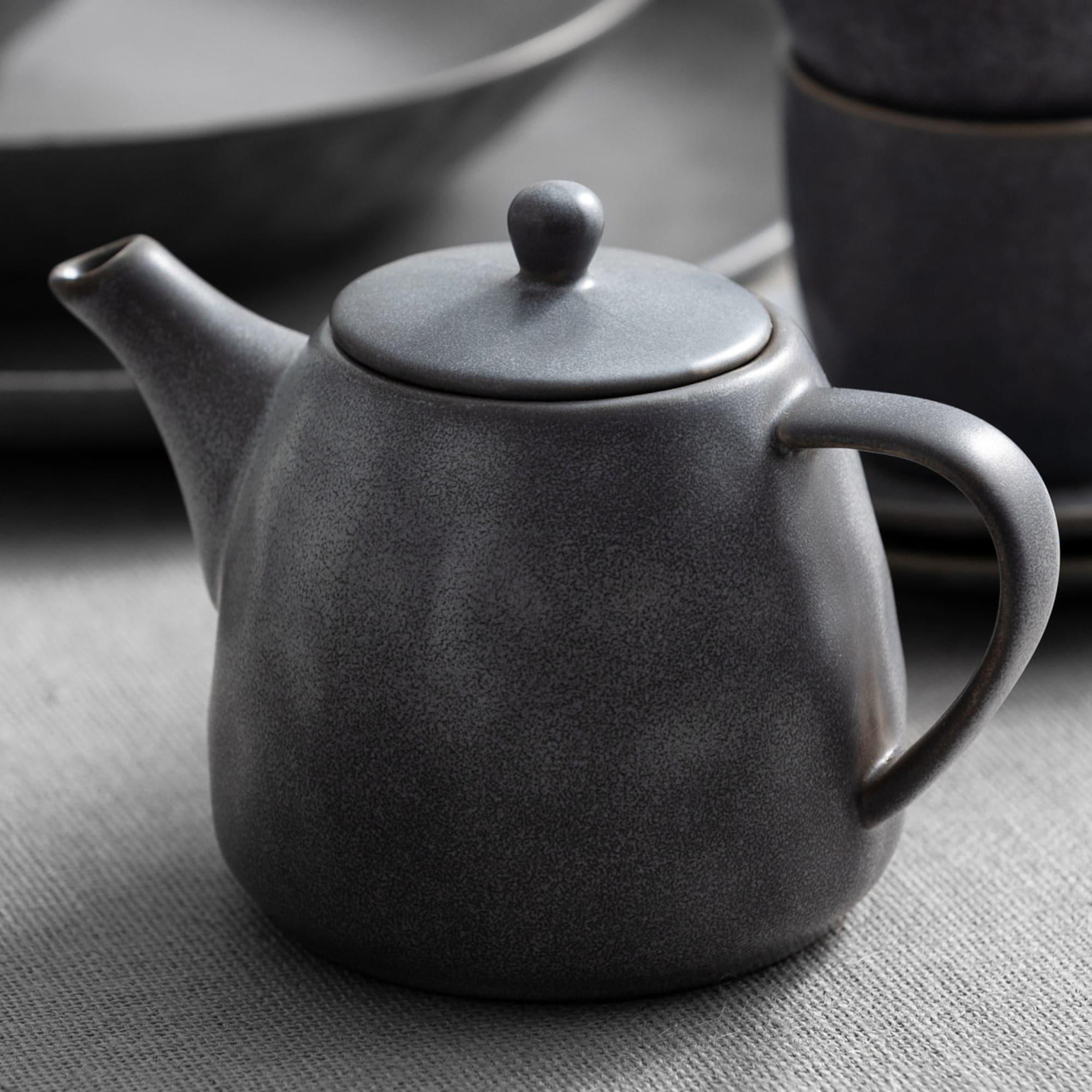 Salisbury & Co Siena Teapot 650ml Charcoal Image 4