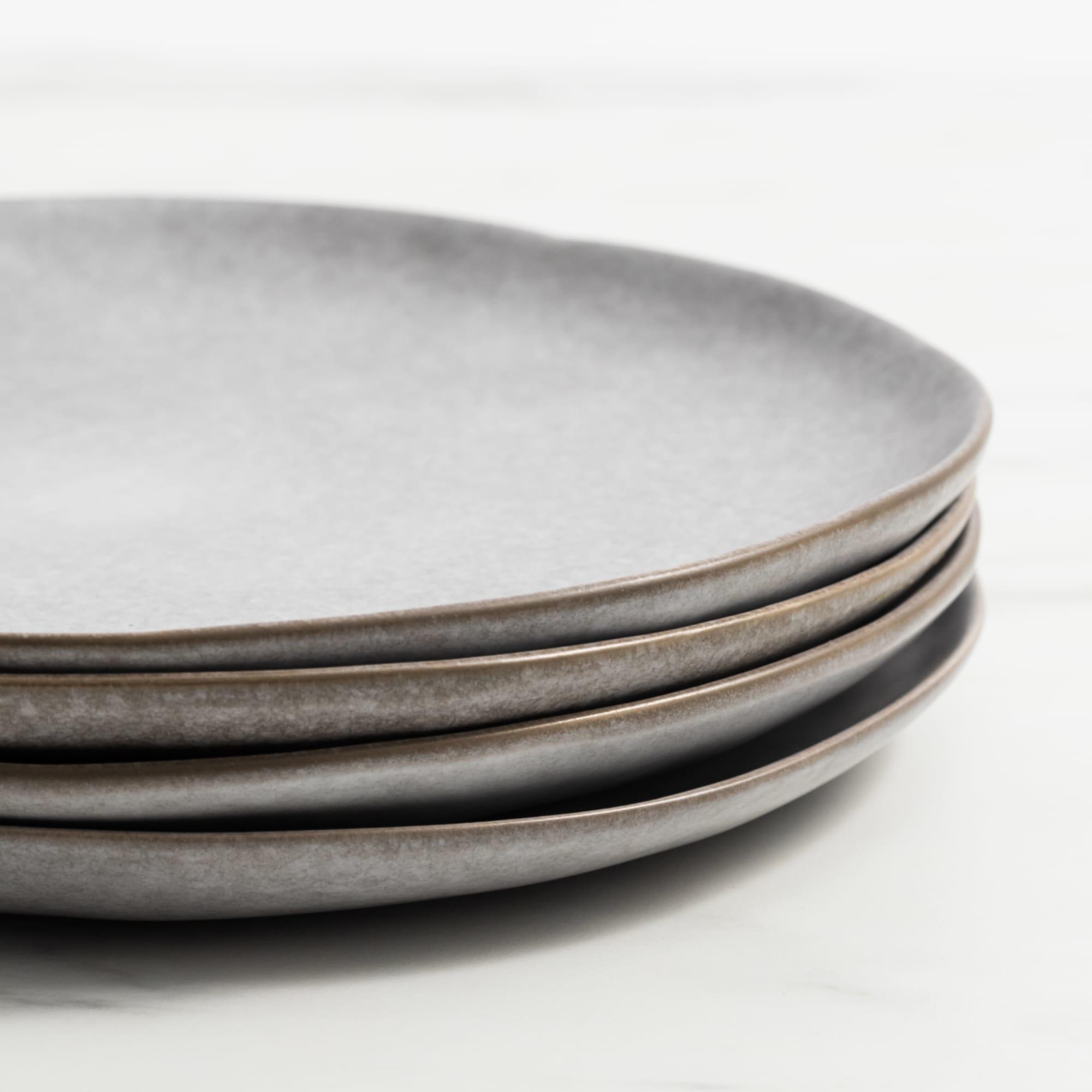 Salisbury & Co Siena Dinner Plate 27.5cm Light Grey Image 3