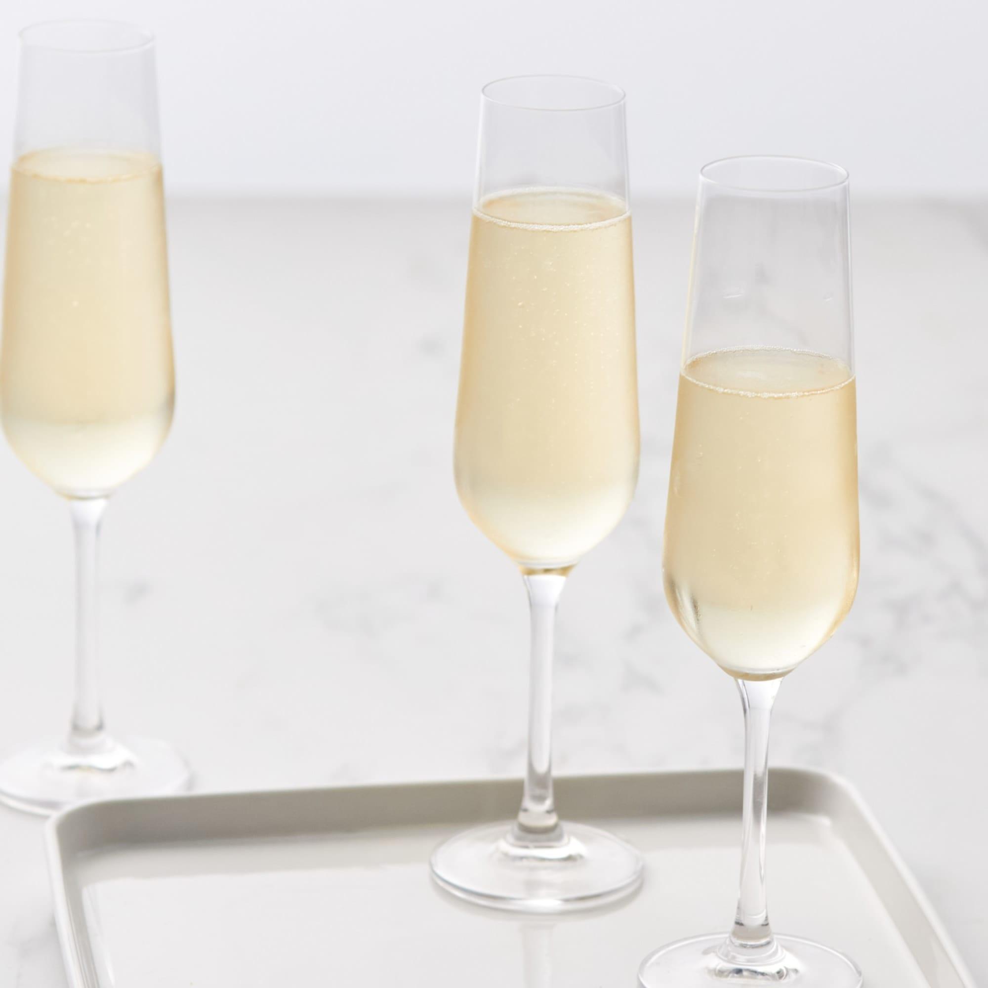 Salisbury & Co Sublime Champagne Flute Glass 200ml Set of 6 Image 3