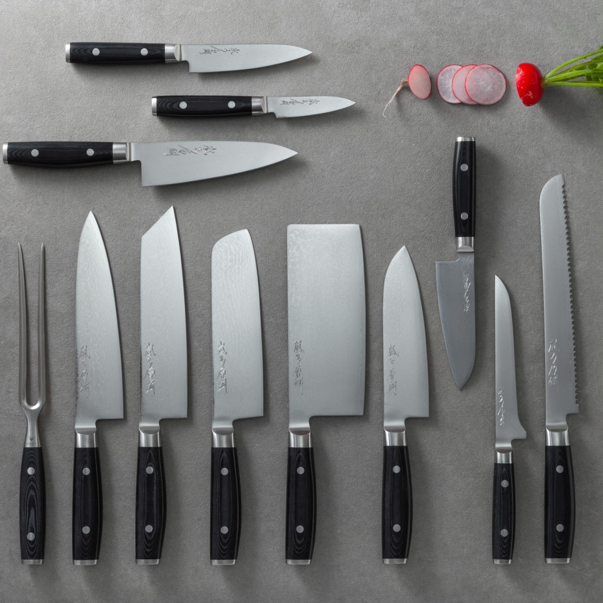 Yaxell Ran Plus Oriental Chef's Knife 18cm Image 4
