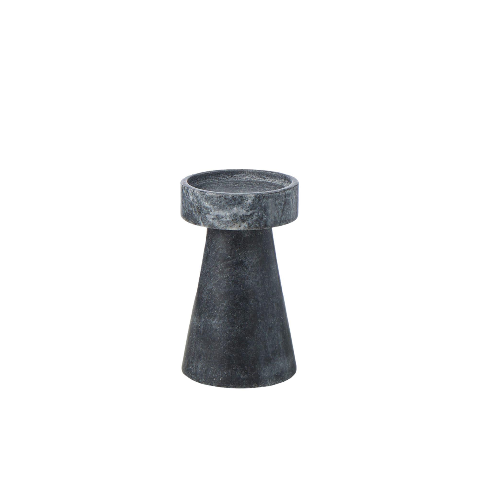Amalfi Blythe Candle Holder 15cm Grey Image 1