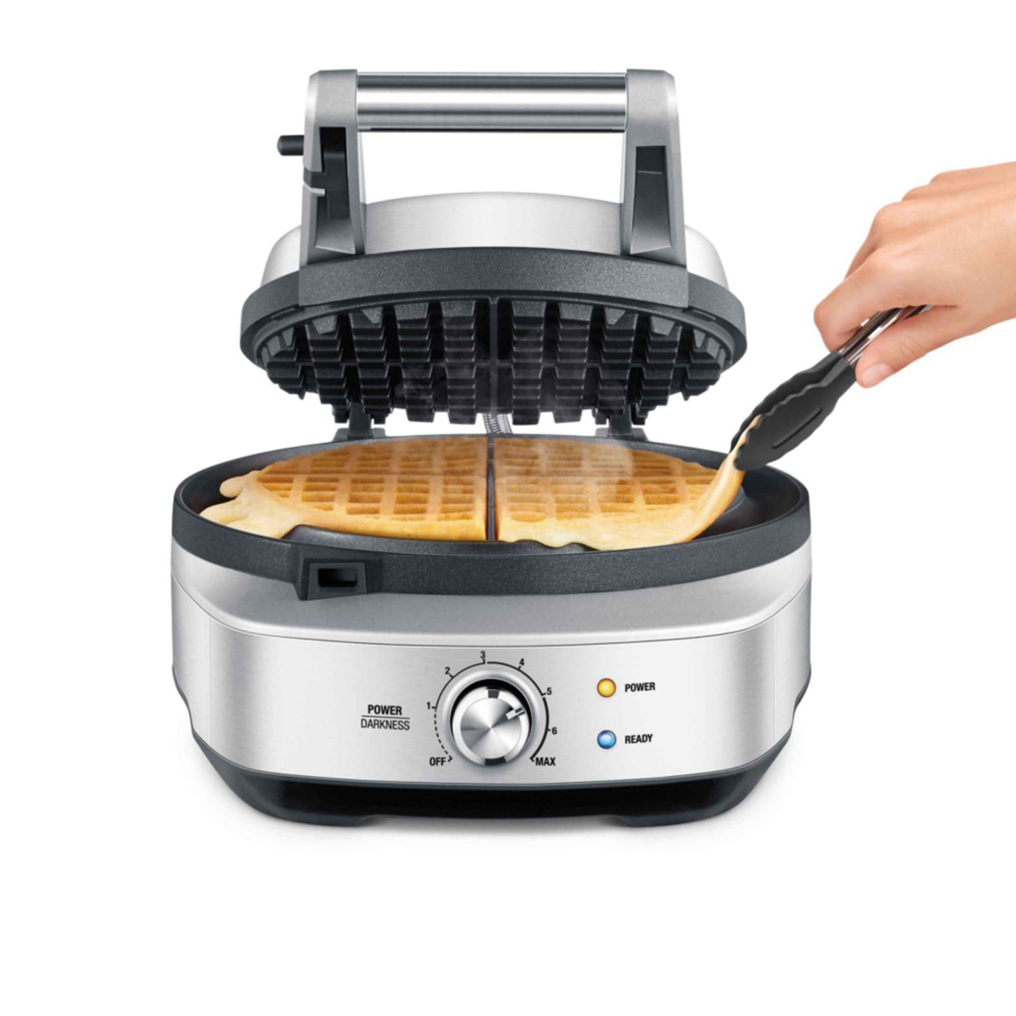 Breville The No Mess Waffle Maker Brushed Stainless Steel Image 5