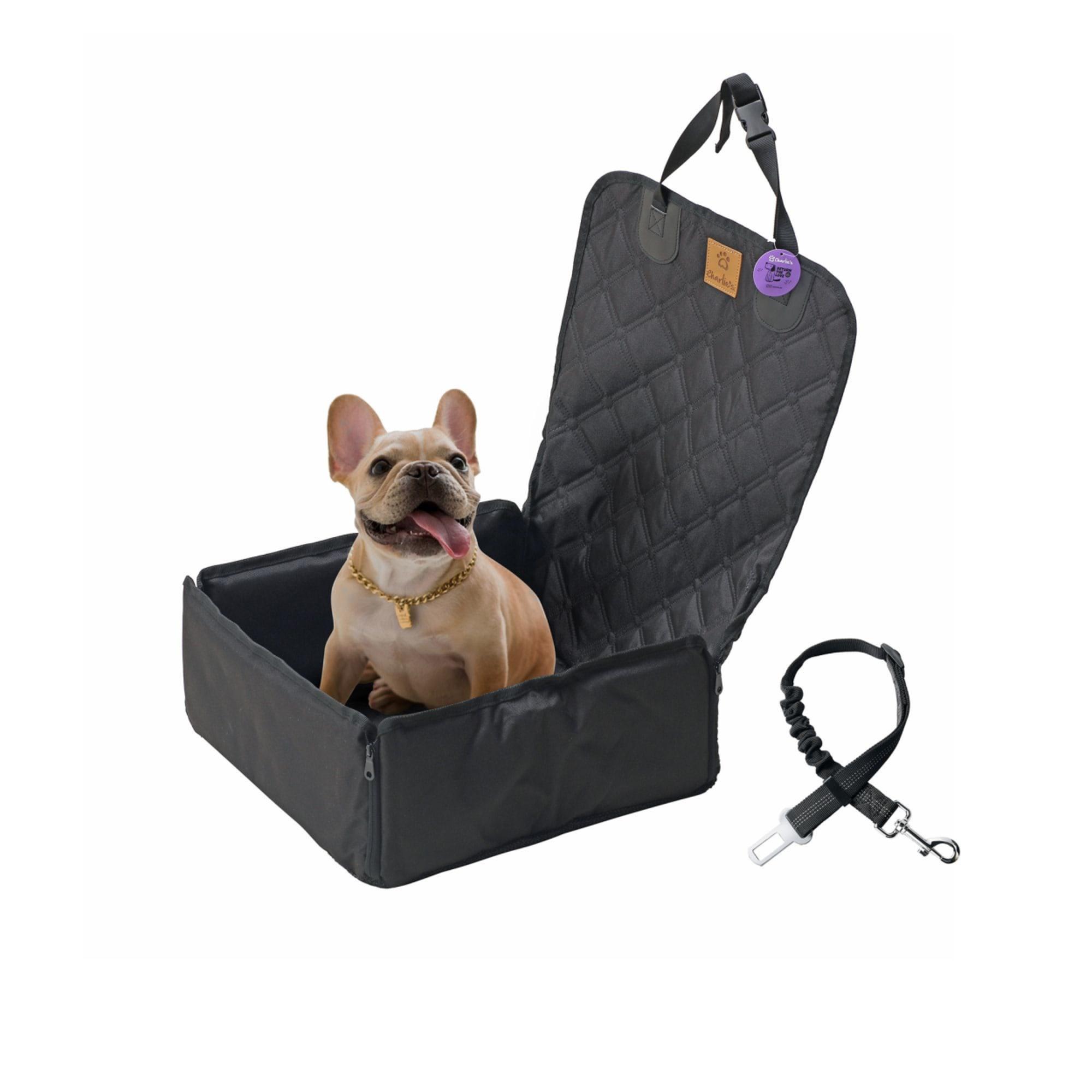 Charlie's Adventure Car Seat Protector for Dogs for Front Seat Image 6