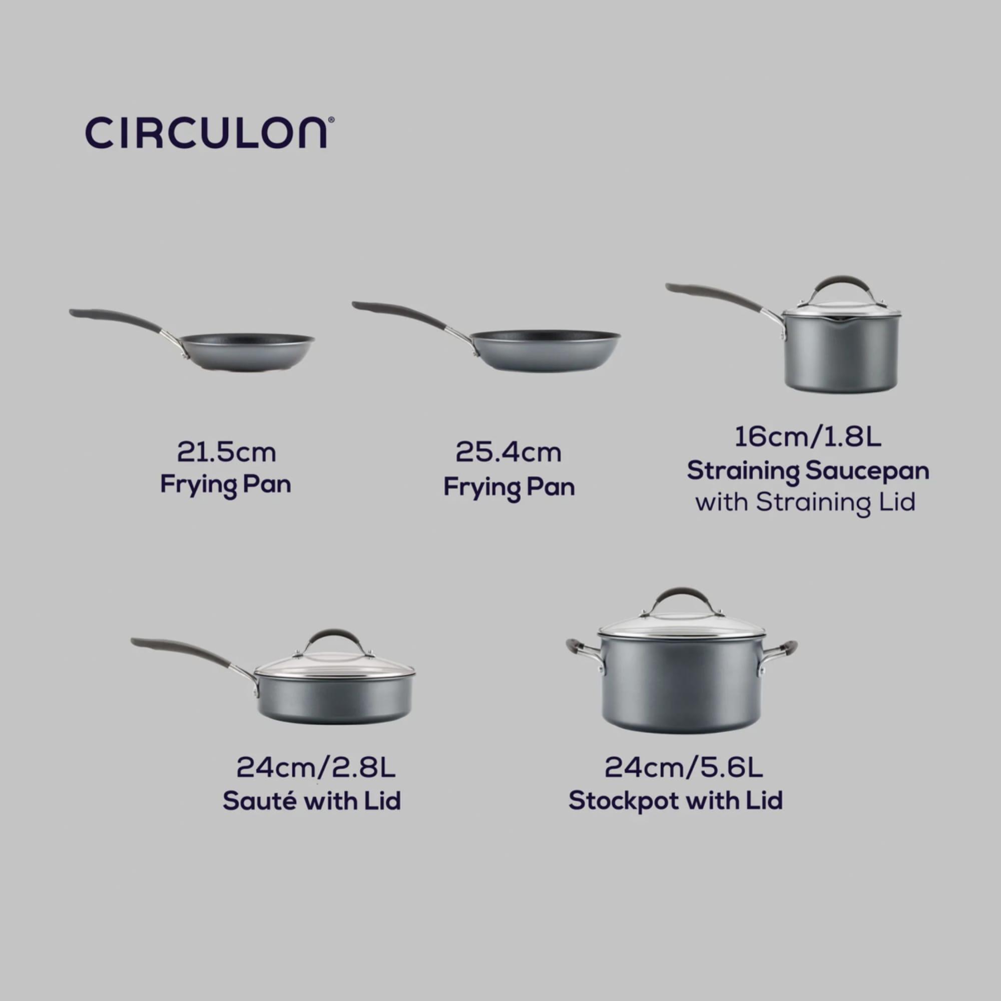Circulon ScratchDefense Non Stick 8pc Cookware Set Image 7