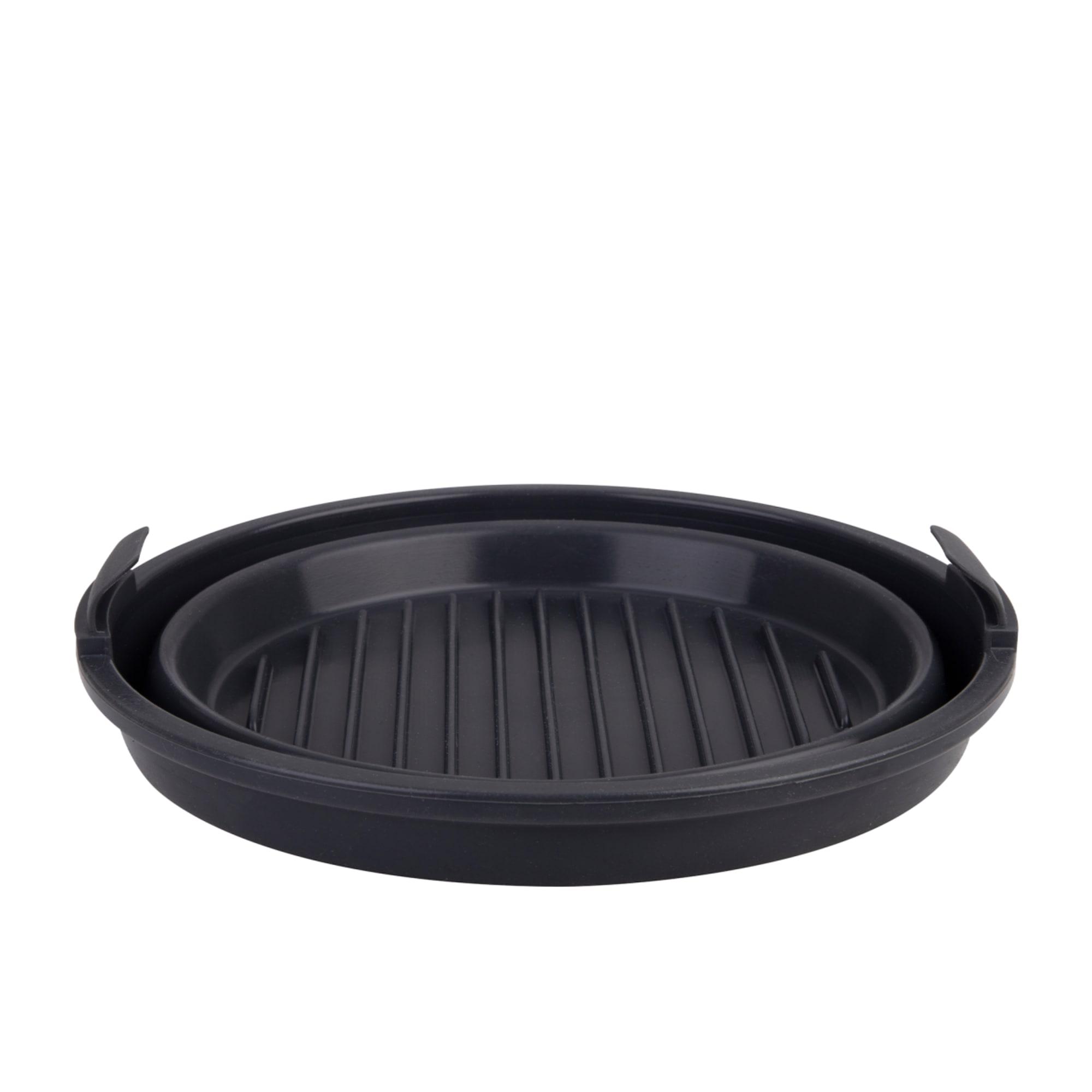 Daily Bake Silicone Round Collapsible Air Fryer Basket 22cm Image 4