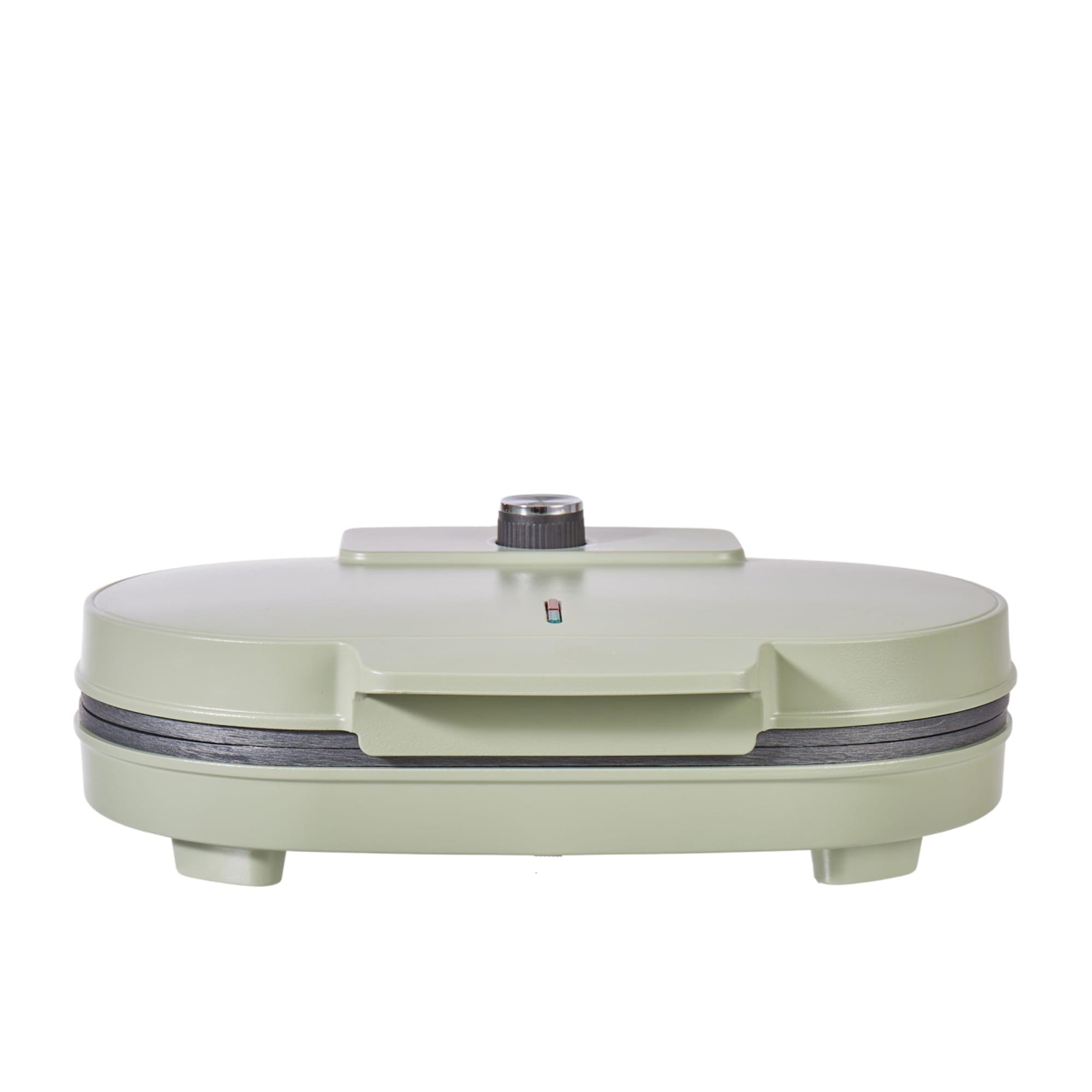 Davis & Waddell Electric Non Stick Double Waffle Maker Green Image 6