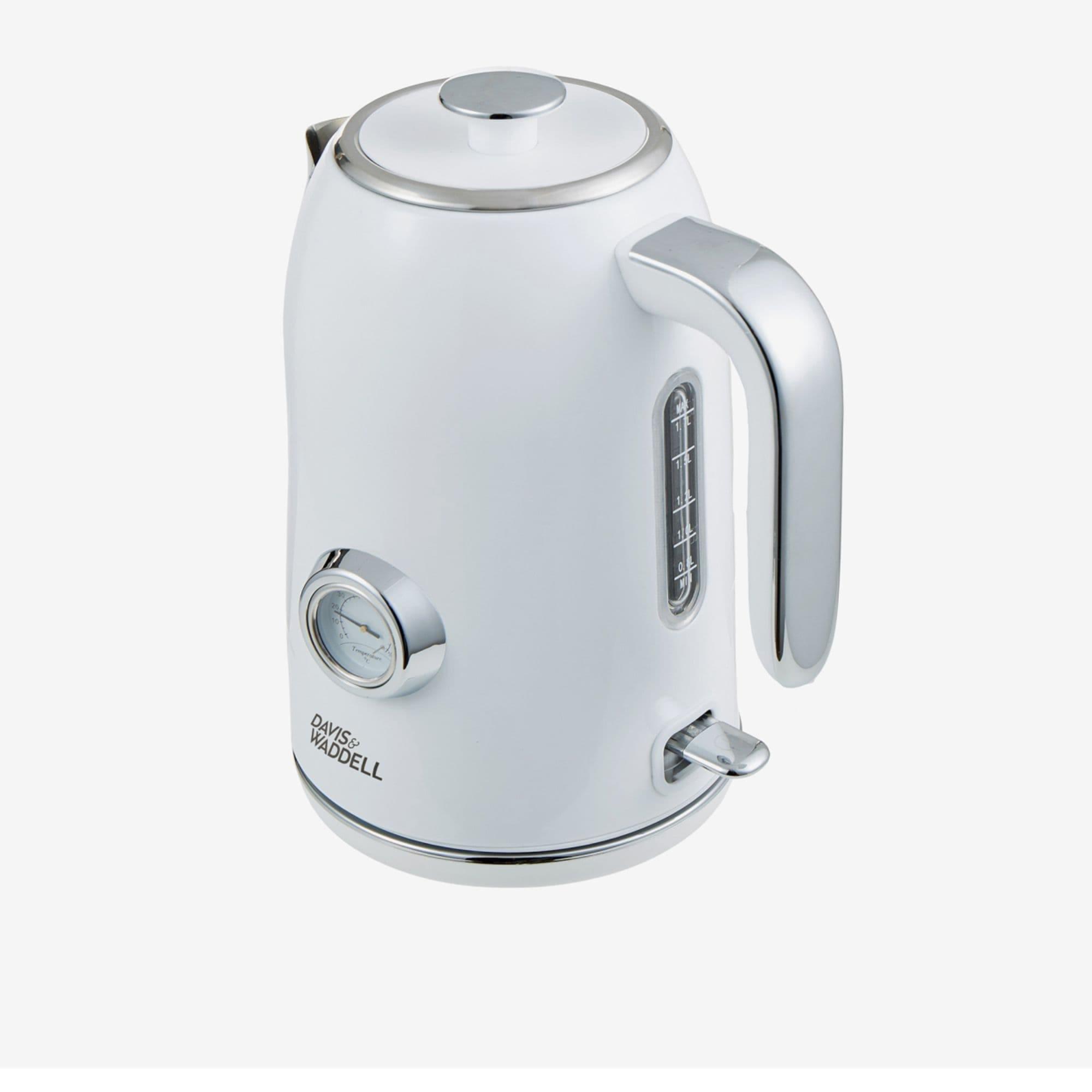 Davis & Waddell Manor Electric Kettle 1.7L White Image 3
