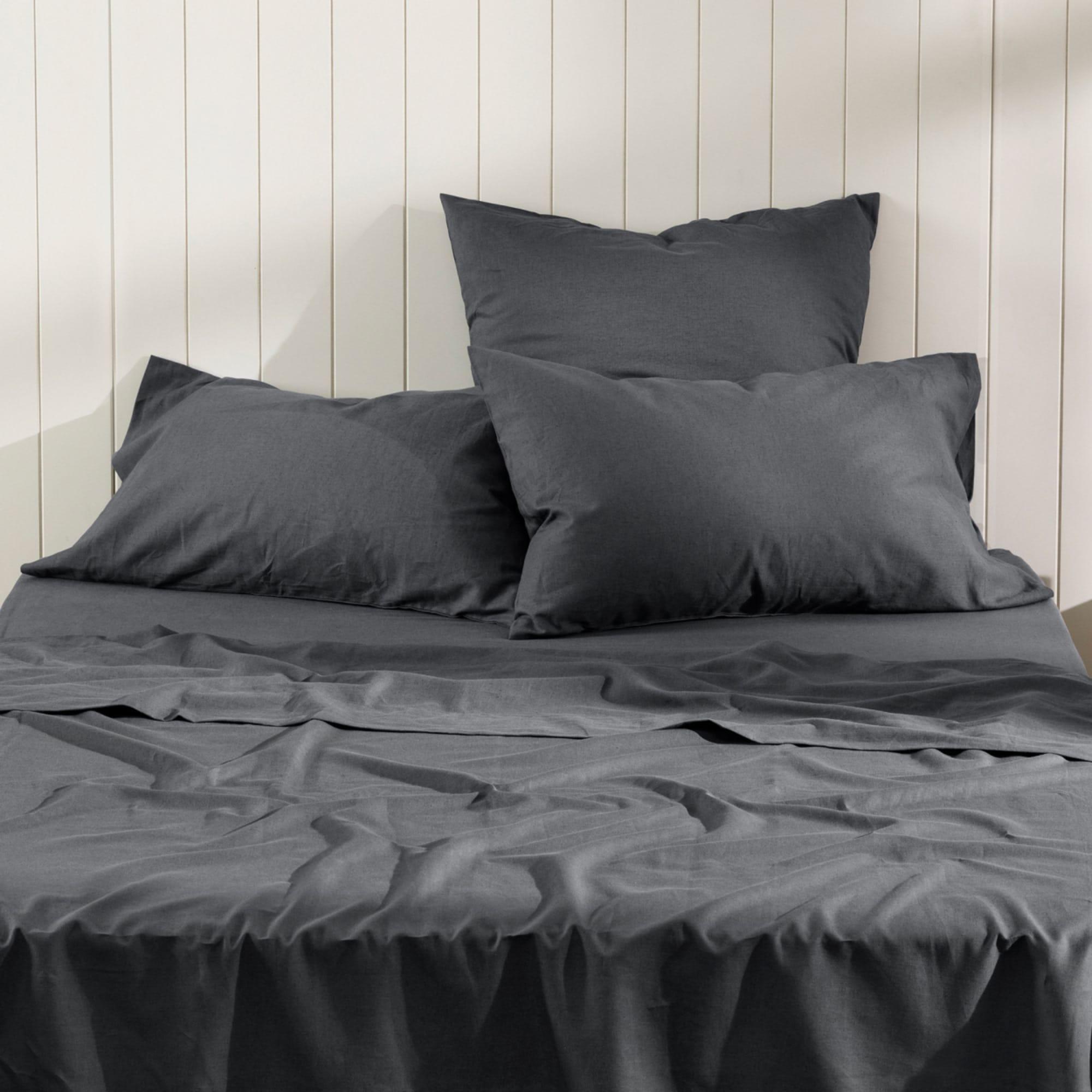 Ecology Dream Fitted Sheet King Storm Image 1
