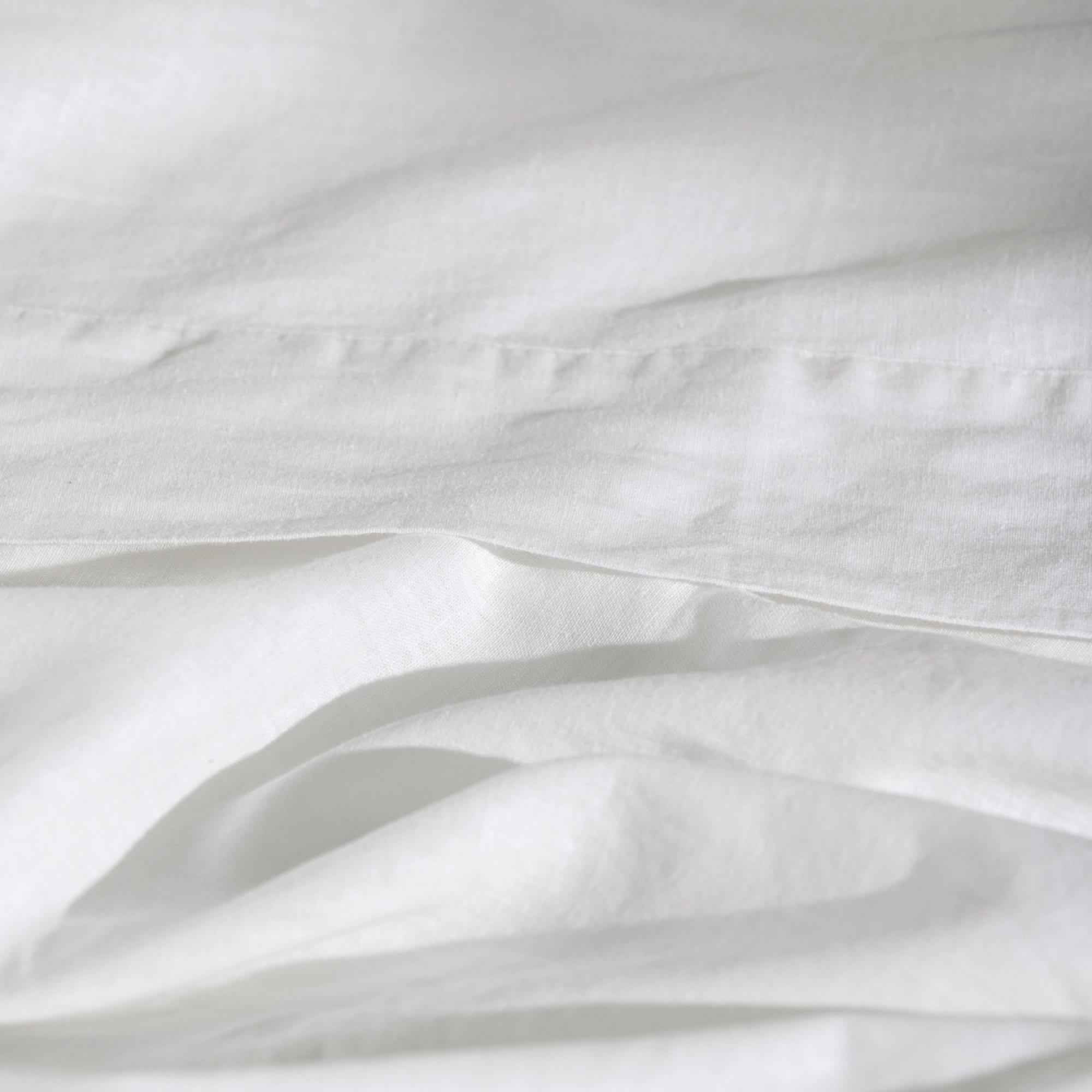 Ecology Dream Fitted Sheet King White Image 4