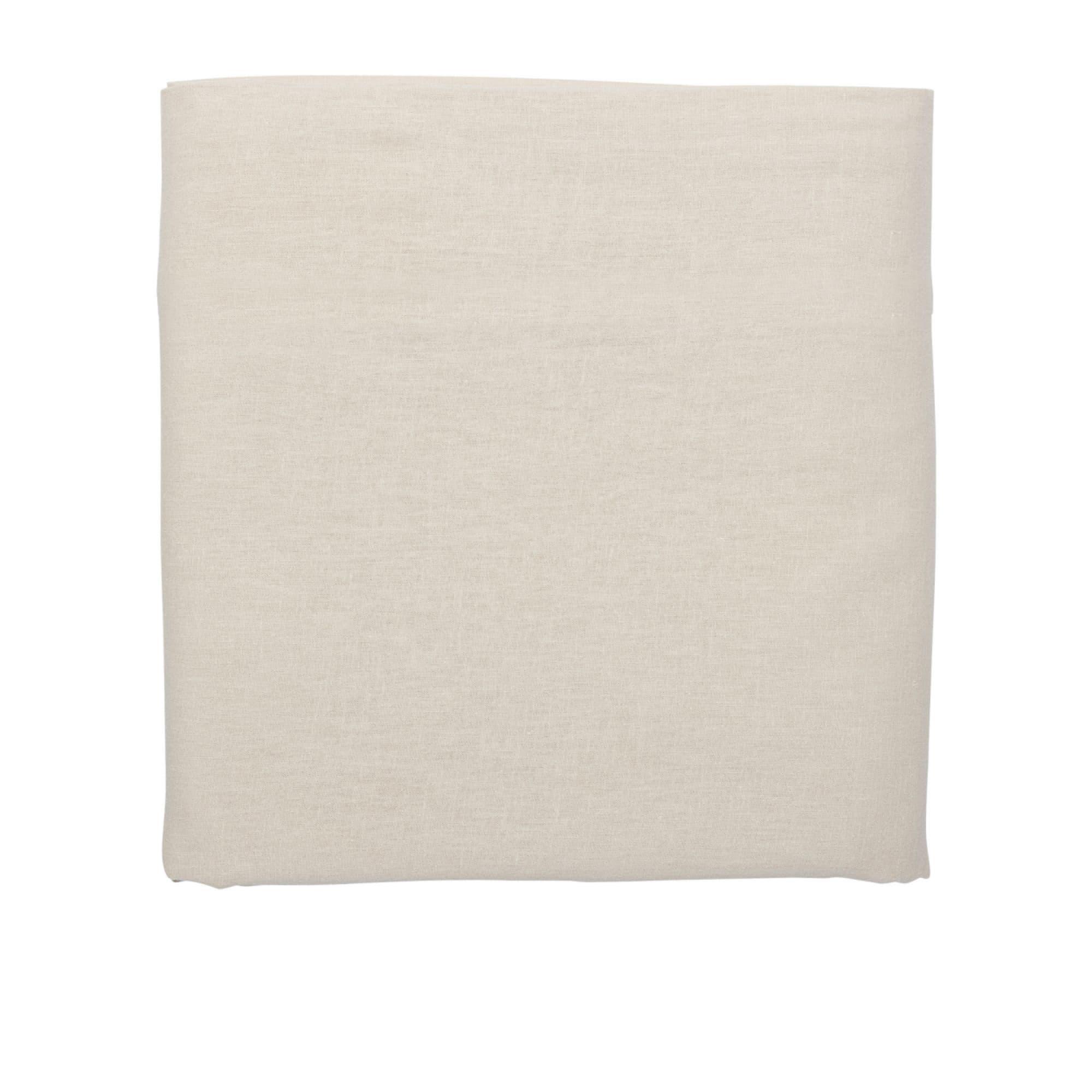 Ecology Dream Fitted Sheet Queen Stone Image 1