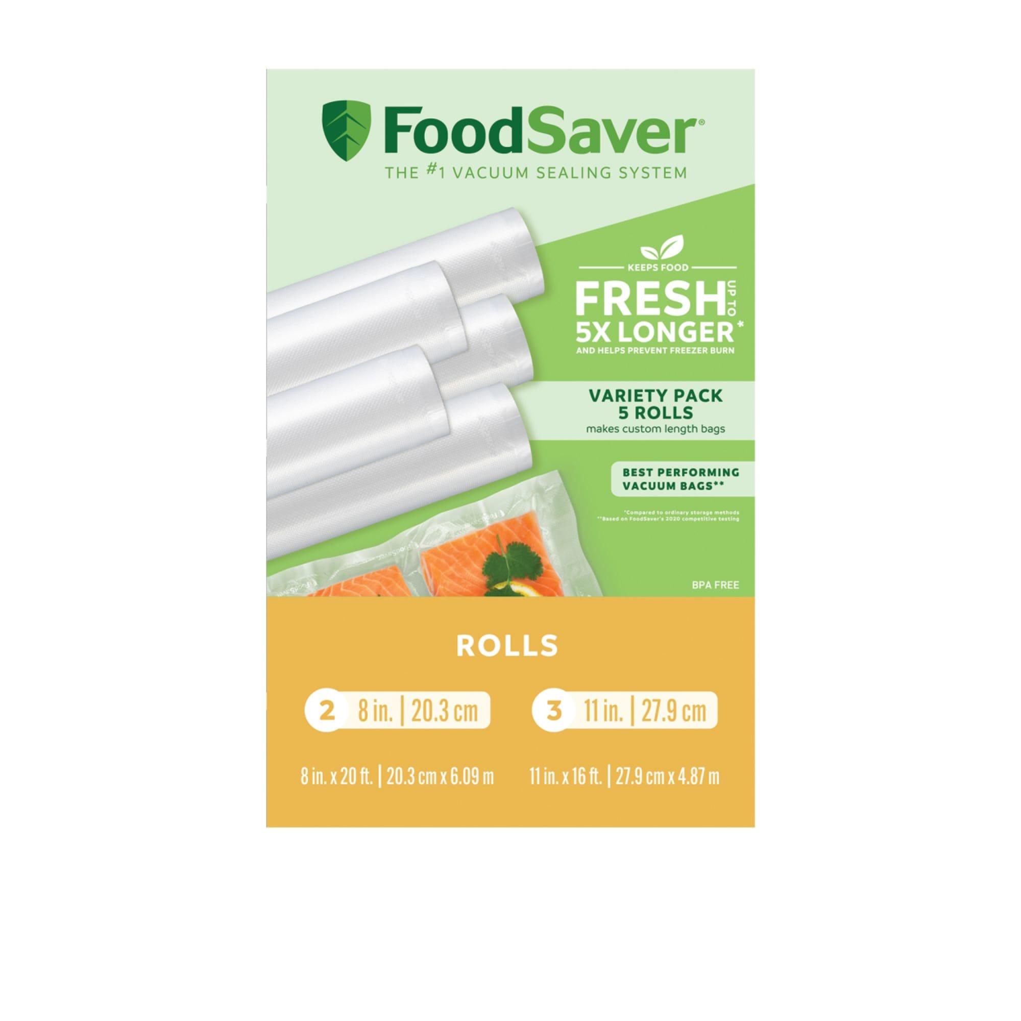 FoodSaver Vacuum Seal Rolls Variety Pack Set 5pc Image 3