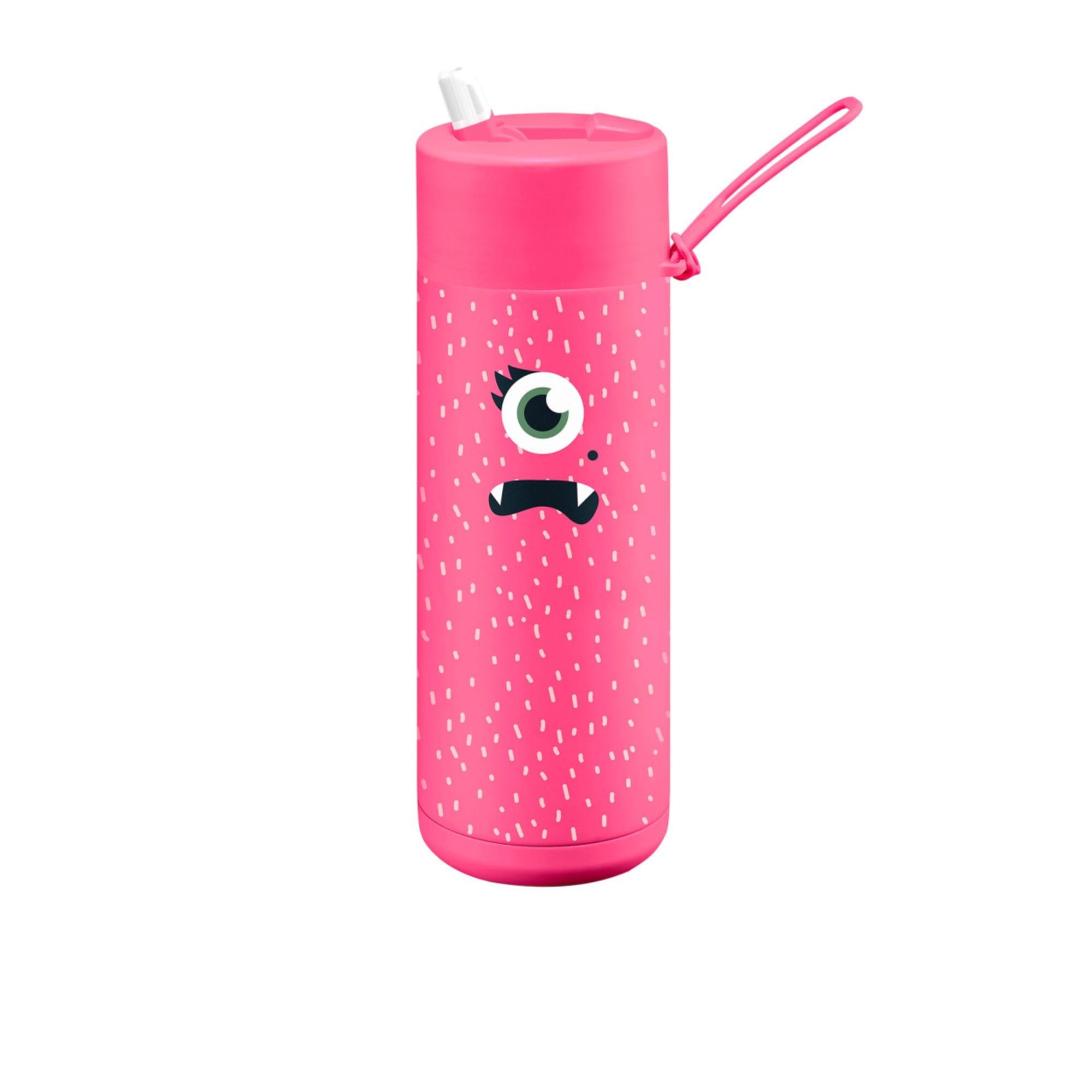Frank Green Franksters Reusable Bottle with Straw 595ml (20oz) Neon Pink Piper Image 1