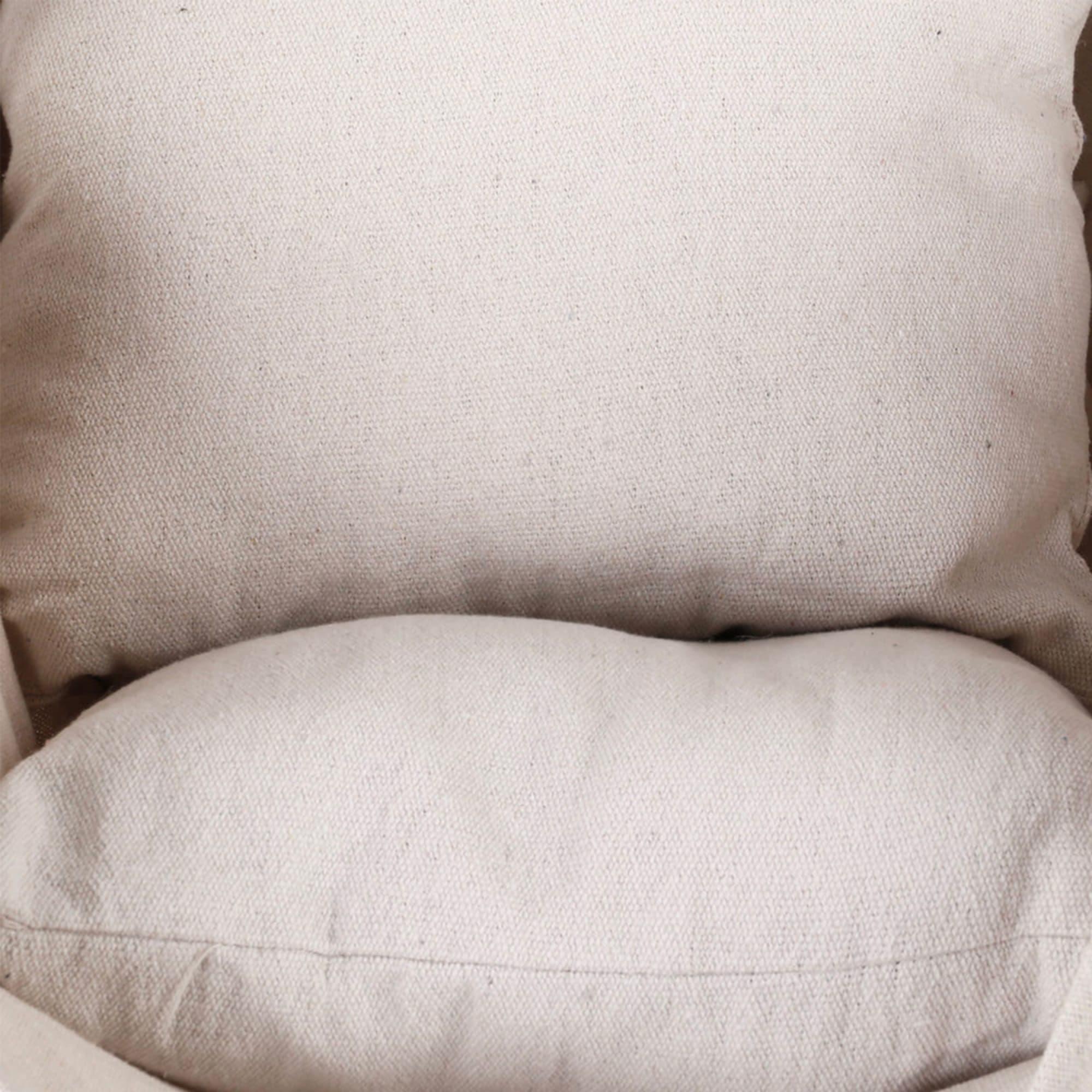 Gardeon Swing Chair Hammock with 2 Cushions Cream Image 6