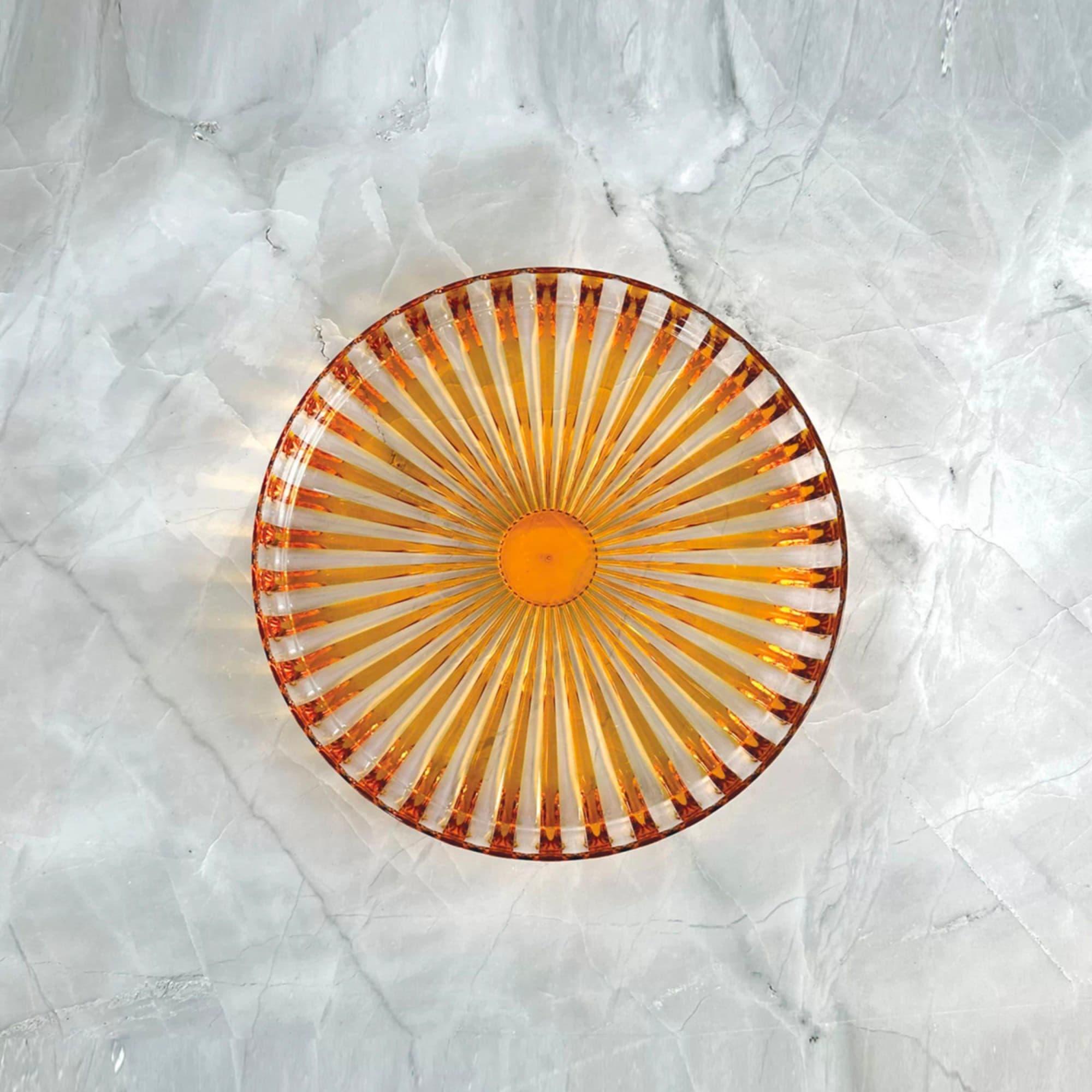 Guzzini Dolcevita Round Serving Tray 31cm Amber Image 3