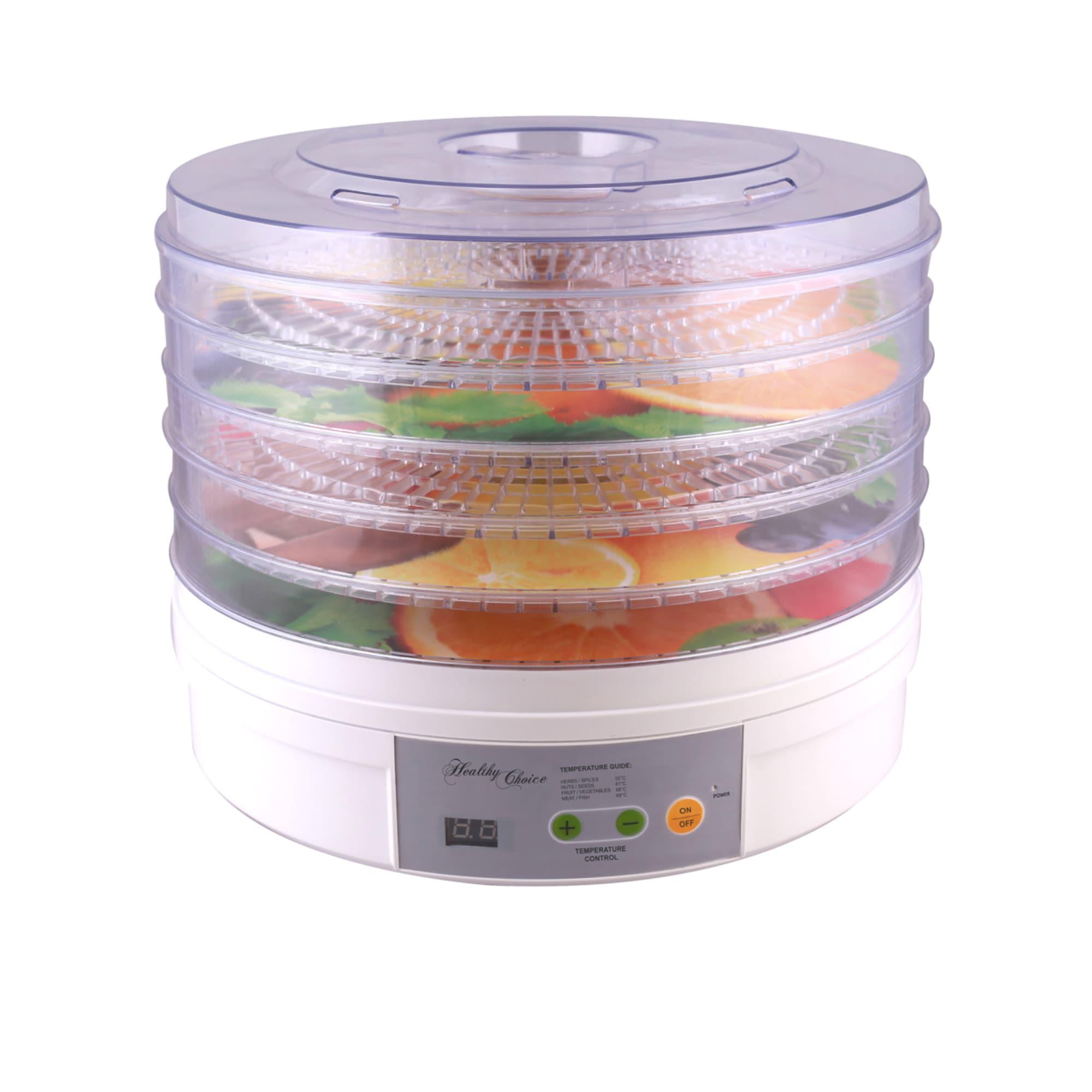 Healthy Choice 5 Tray Food Dehydrator with Digital Display 7