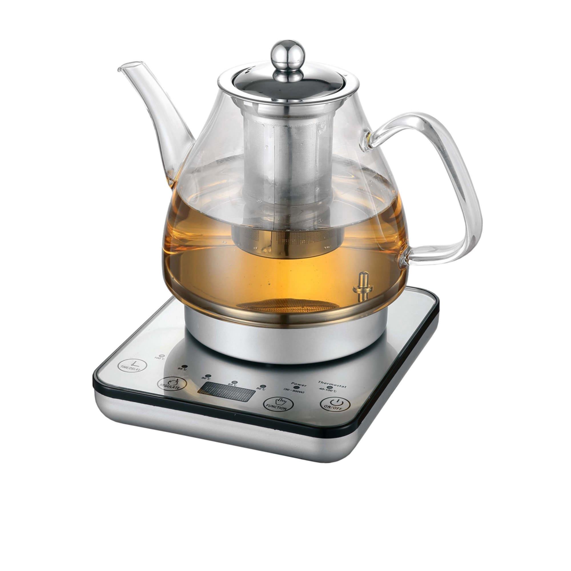 Healthy Choice Digital Glass Kettle with Tea Infuser 1.2L 7