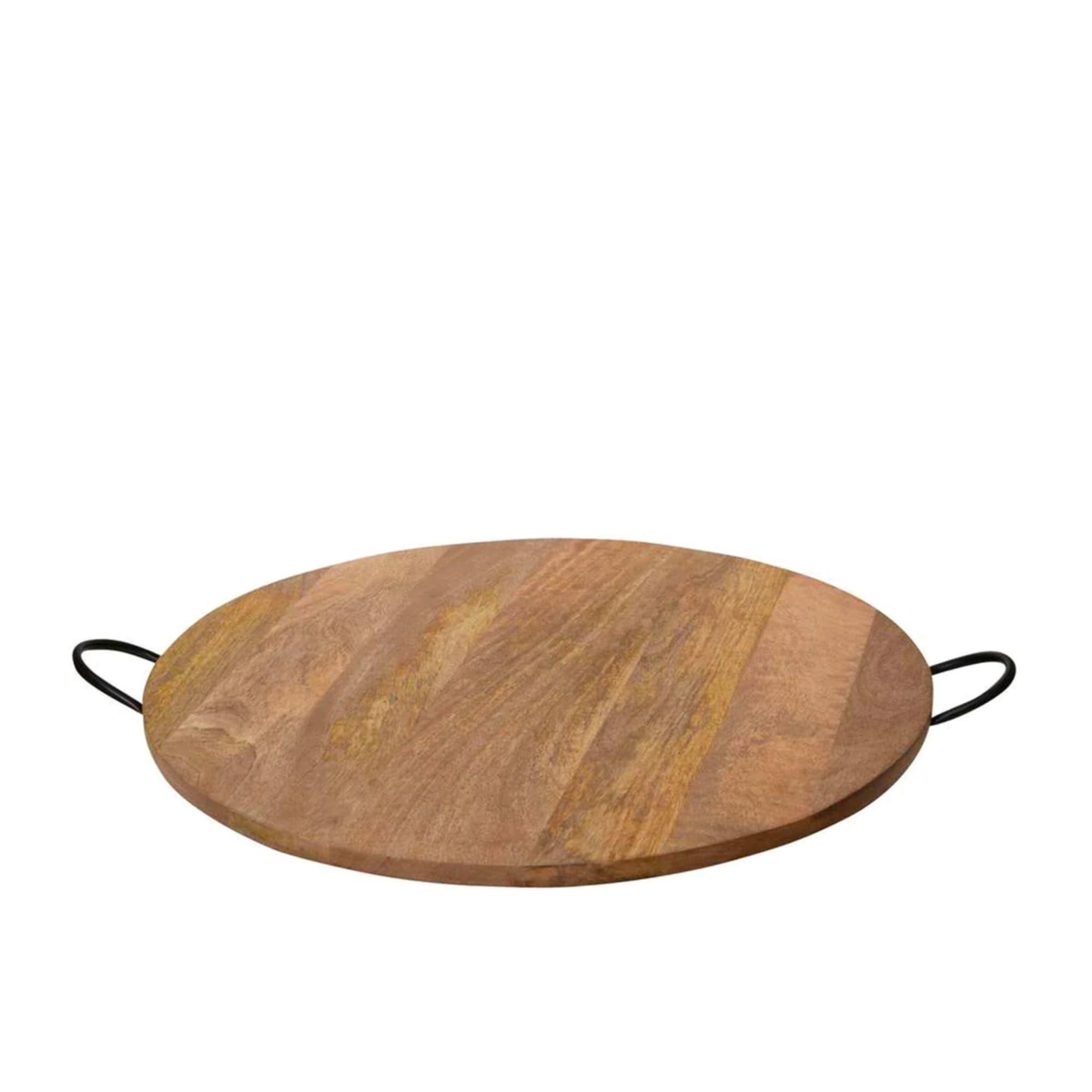 J Elliot Home Bailey Round Tray with Handle 70cm Image 4