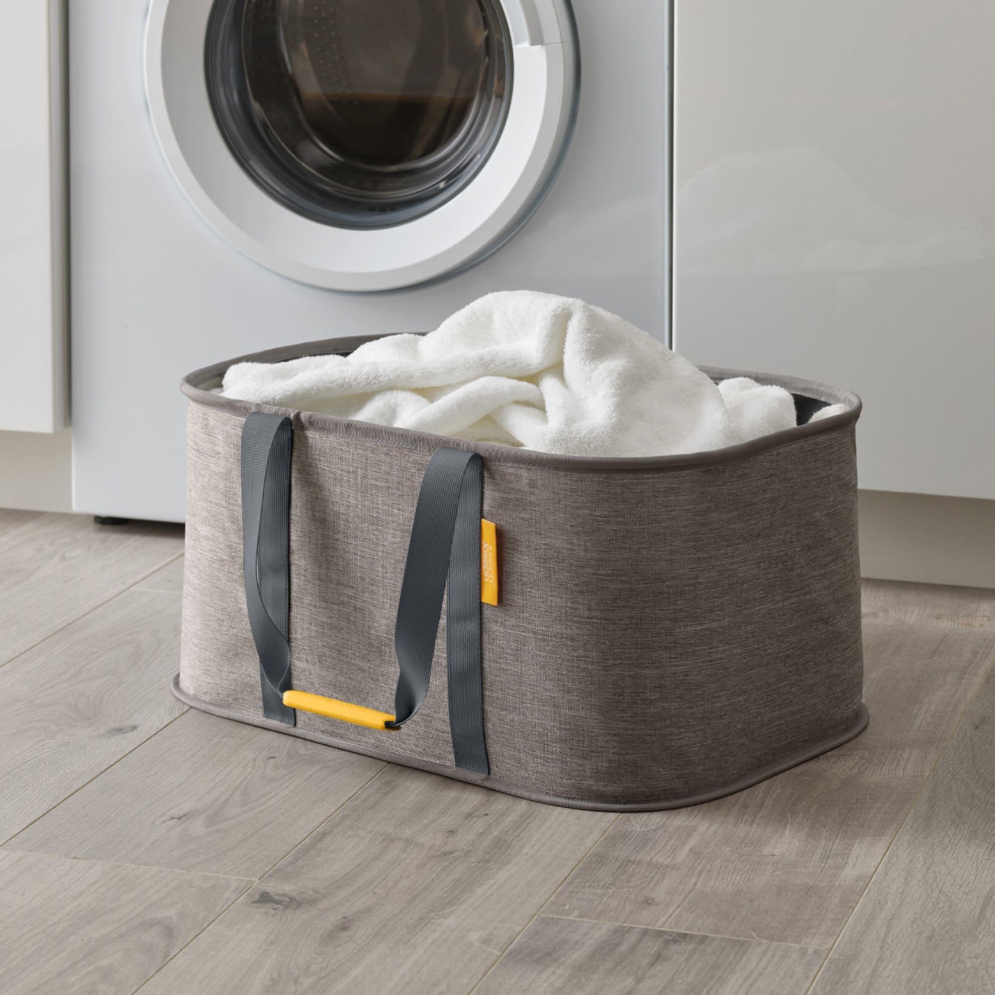 Joseph Joseph Hold-All Collapsible Laundry Basket 35L Grey Image 11