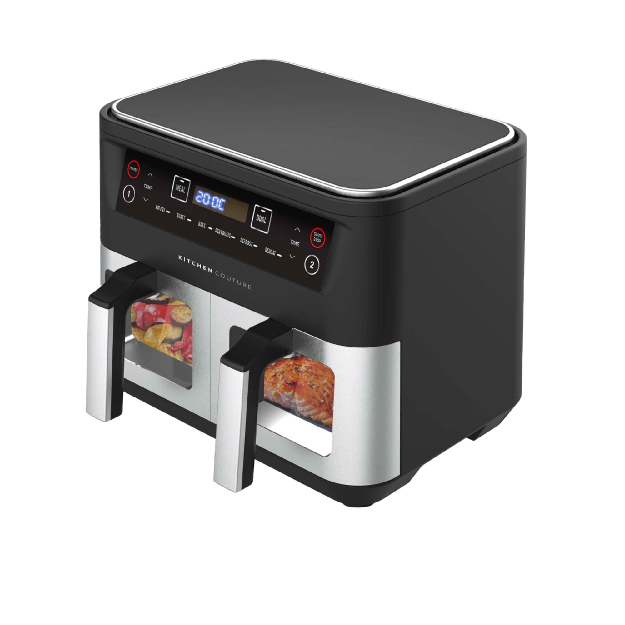 Kitchen Couture Dual View Digital Air Fryer 10L Silver Image 5