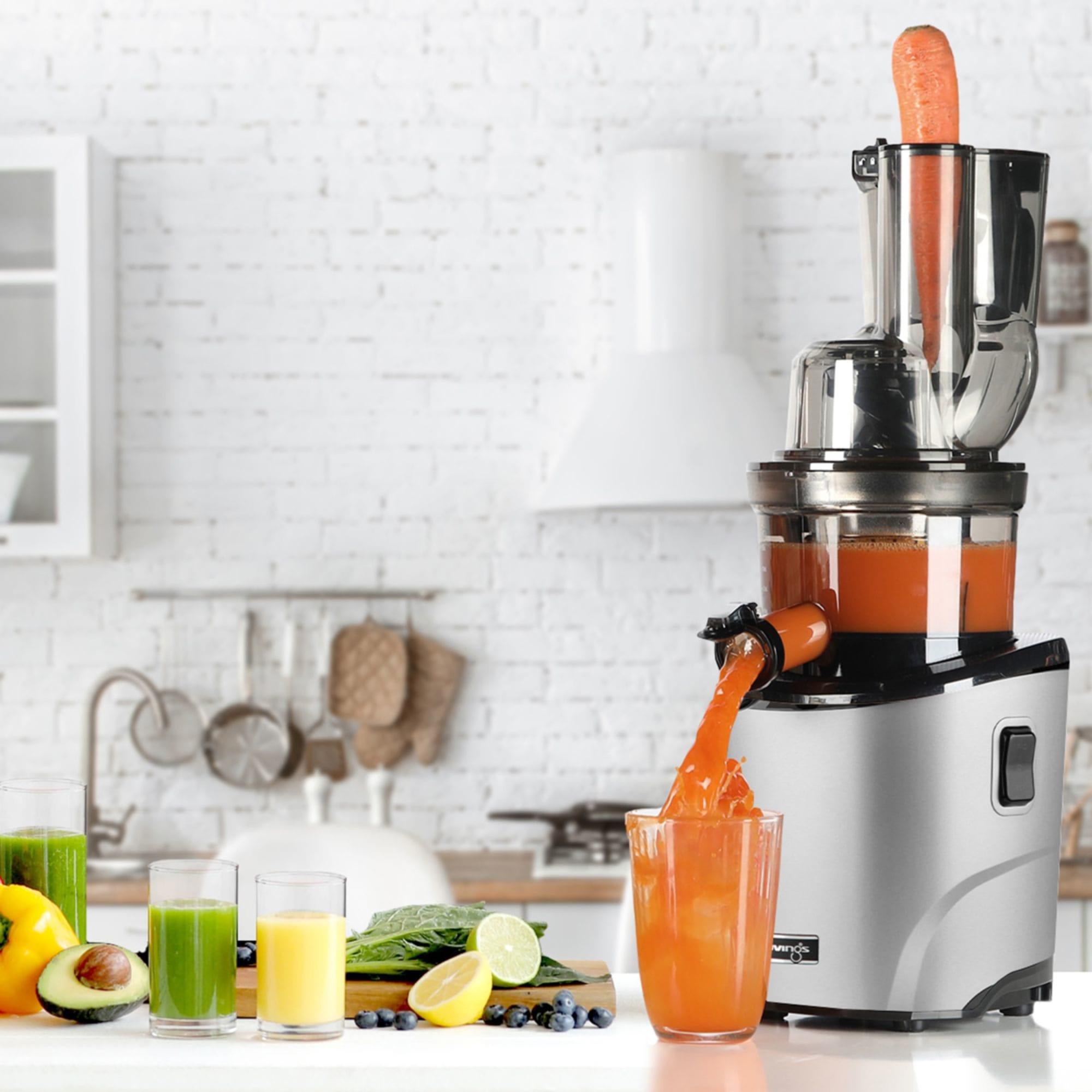 Kuvings REVO830 Carrot and Celery Slow Juicer Silver Image 3