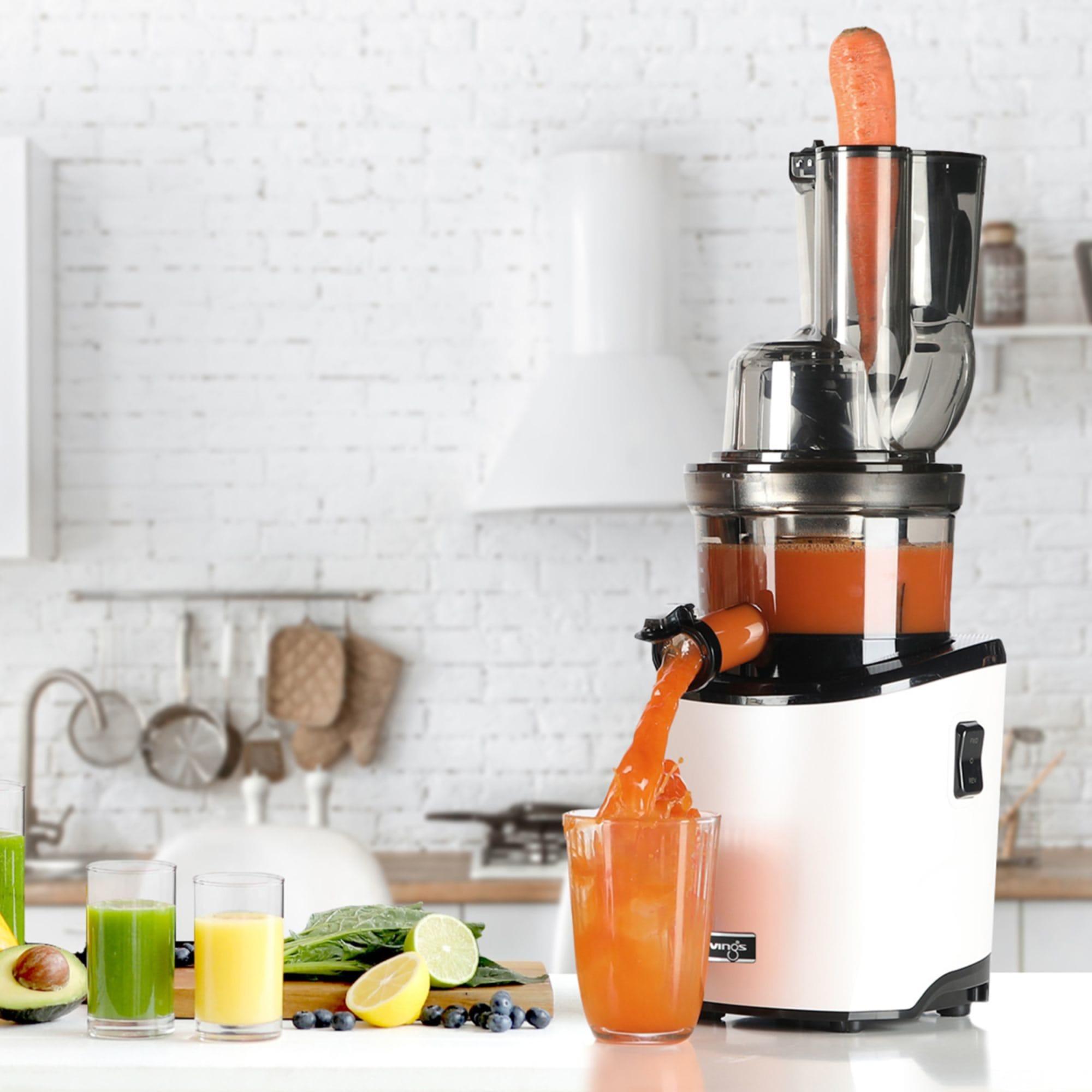 Kuvings REVO830 Carrot and Celery Slow Juicer White Image 2