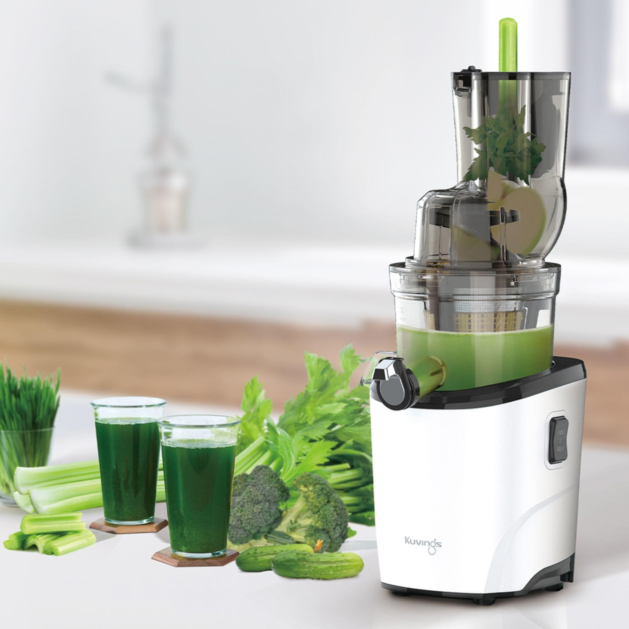 Kuvings REVO830 Carrot and Celery Slow Juicer White Image 3