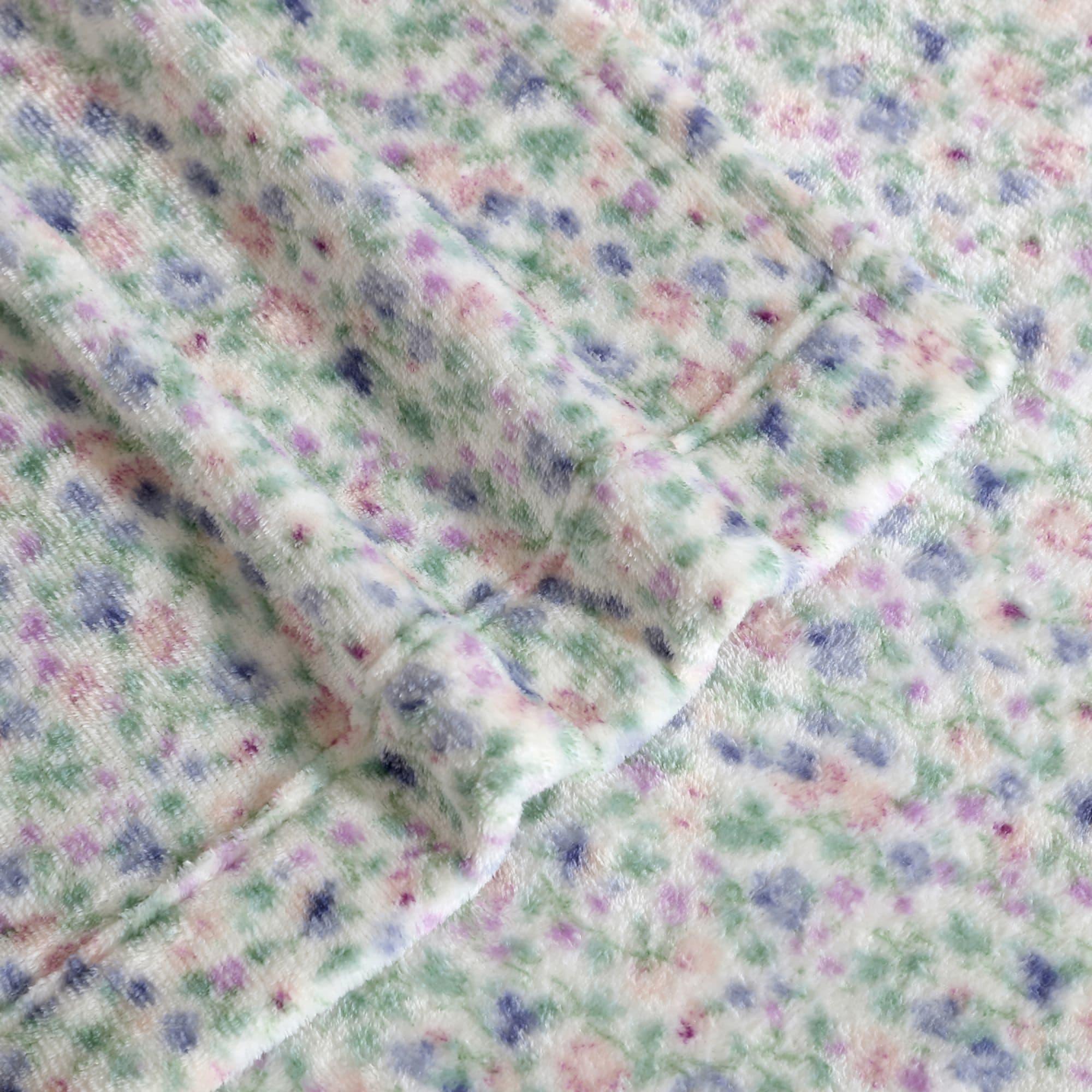 Laura Ashley Emogene Flannel Fleece Sheet Set King Single Image 4