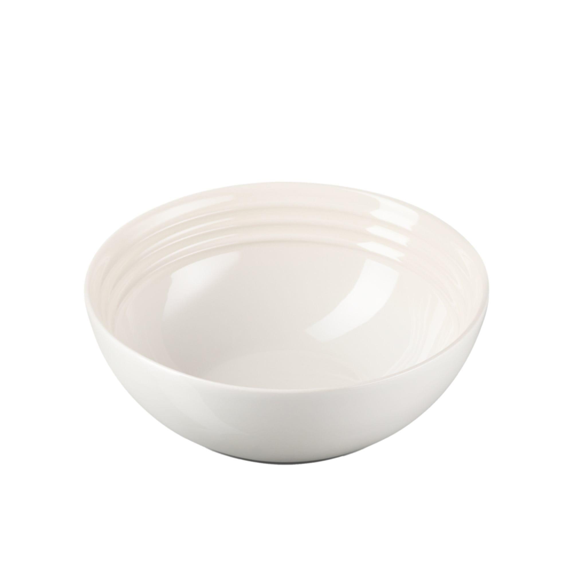 Le Creuset Stoneware Cereal Bowl Set of 4 Meringue Image 3