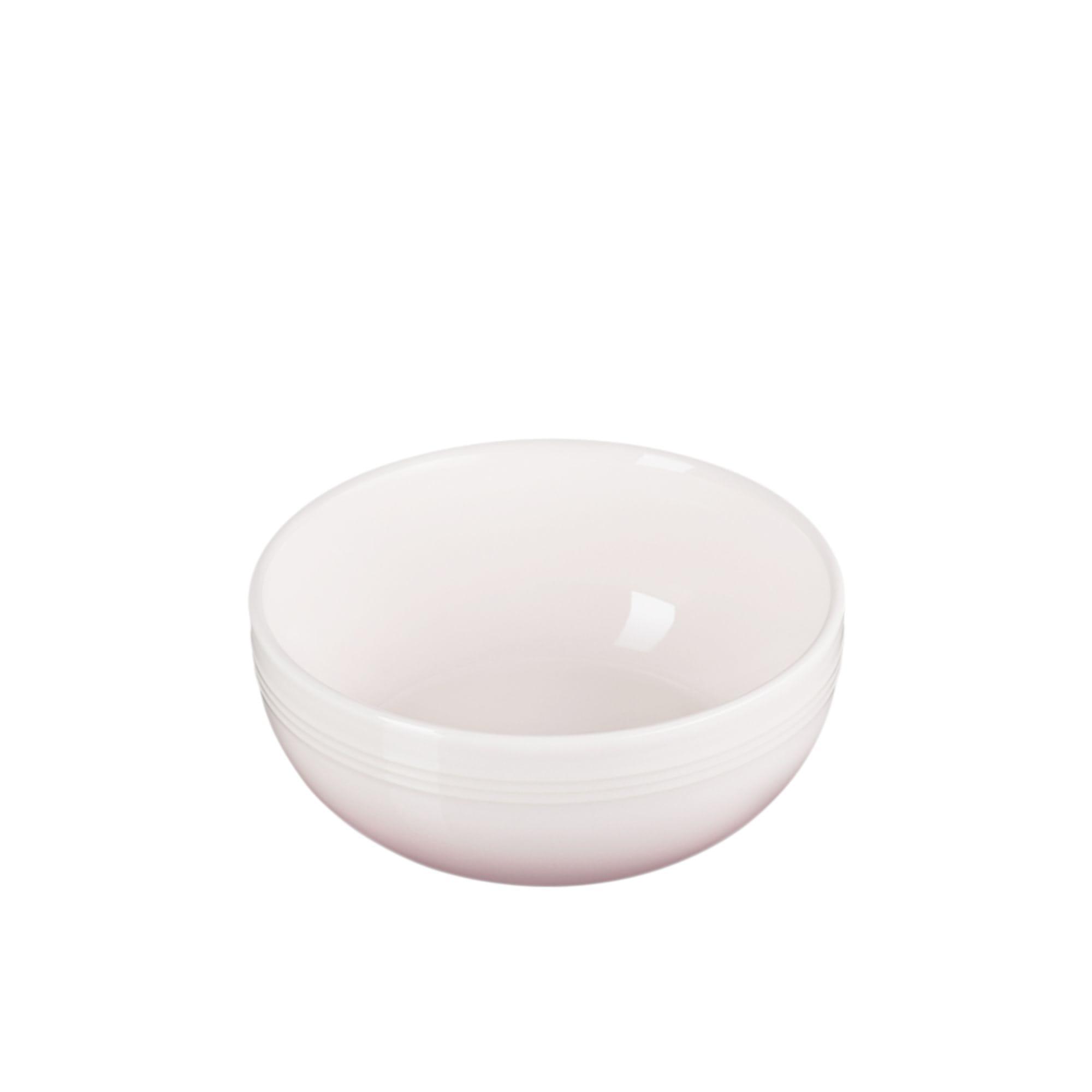 Le Creuset Stoneware Coupe Cereal Bowl 16cm Shell Pink Image 8