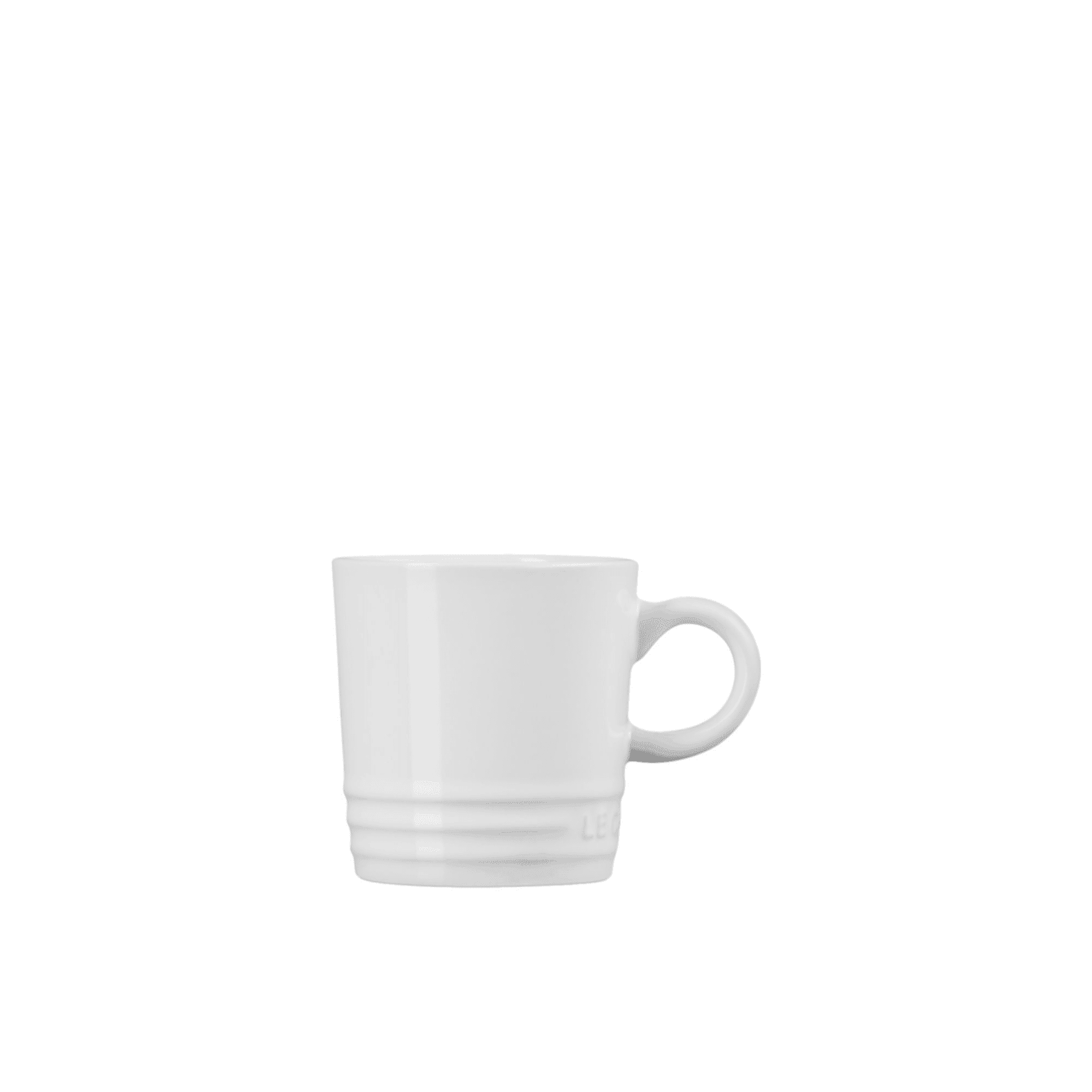 Le Creuset Stoneware Espresso Mug 100ml White Image 3