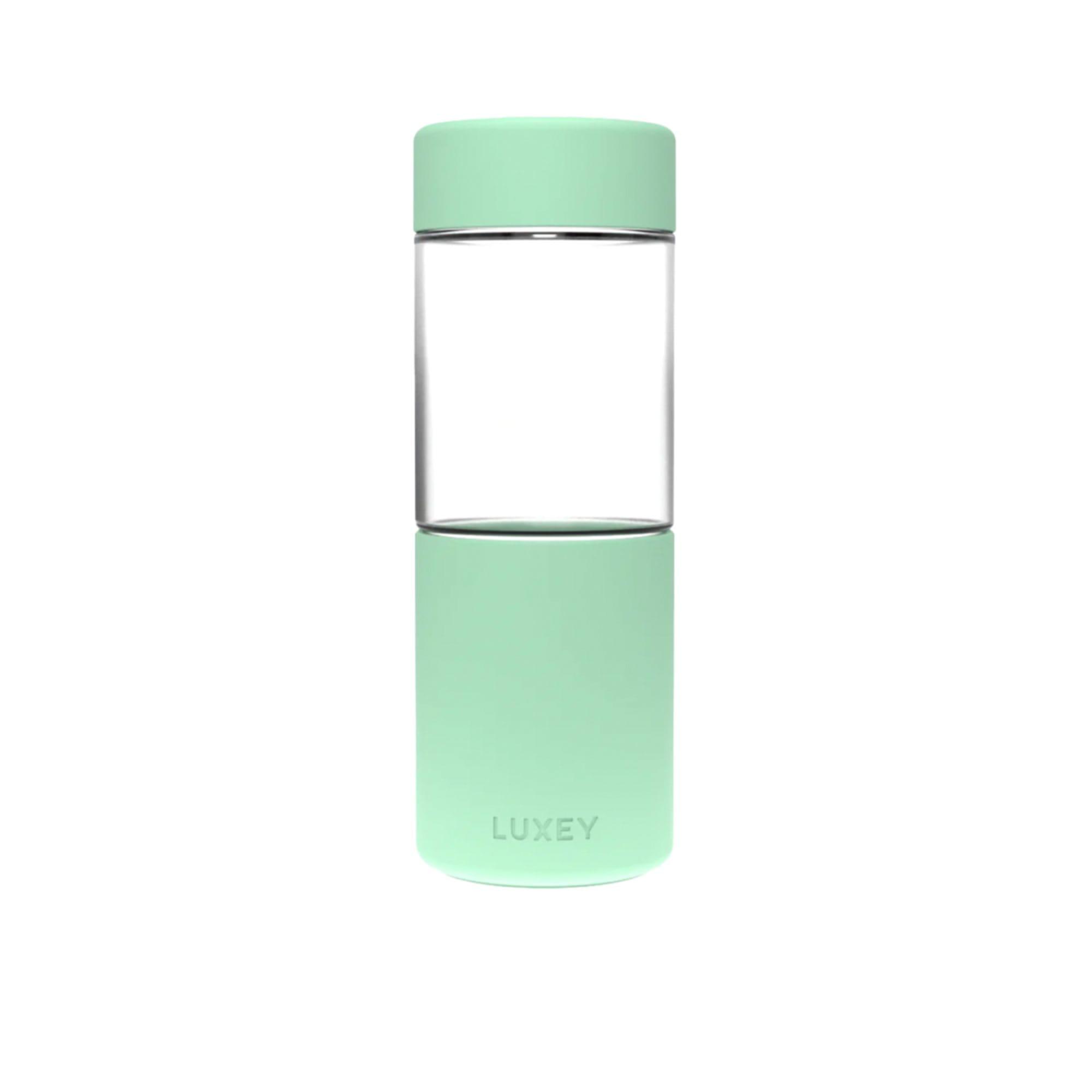 Luxey Cup Glass Coffee and Smoothie Cup 473ml (16oz) Gelato Green Image 1